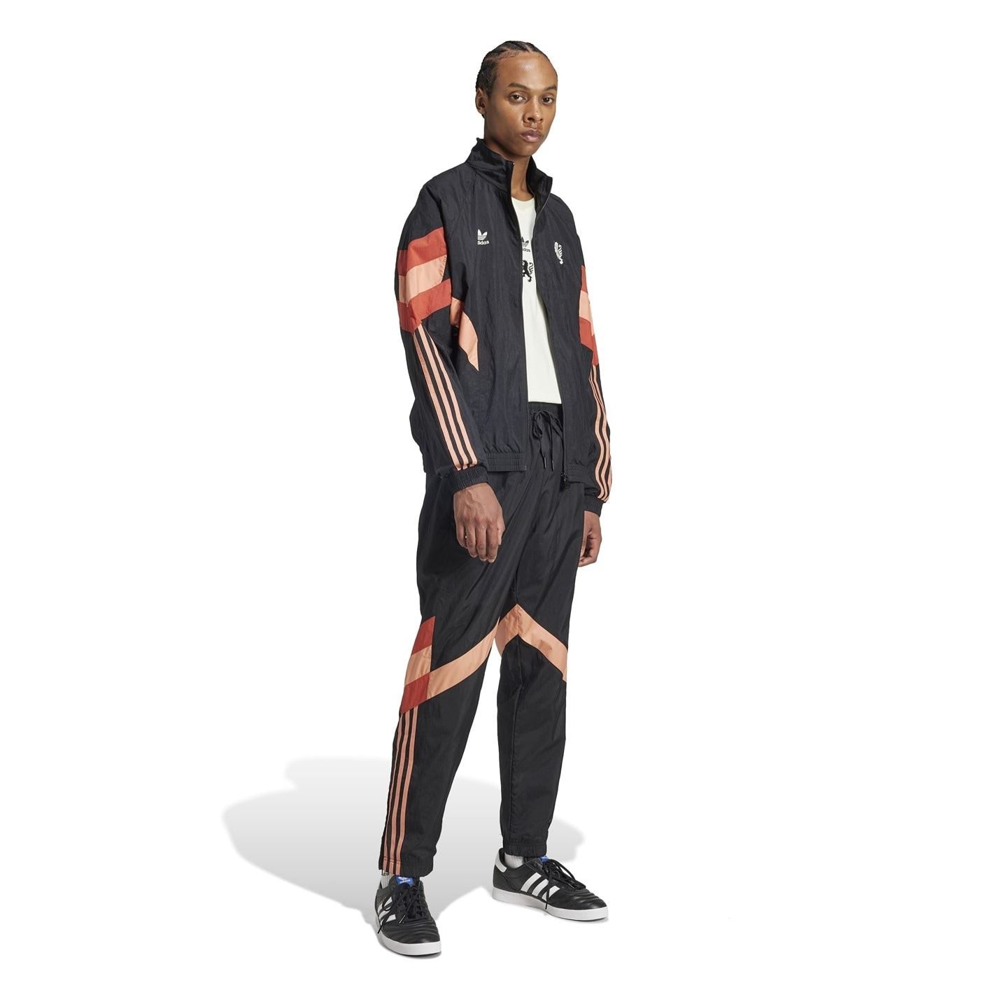 adidas Olympique Lyonnais Originals Tracksuit Bottoms Adults