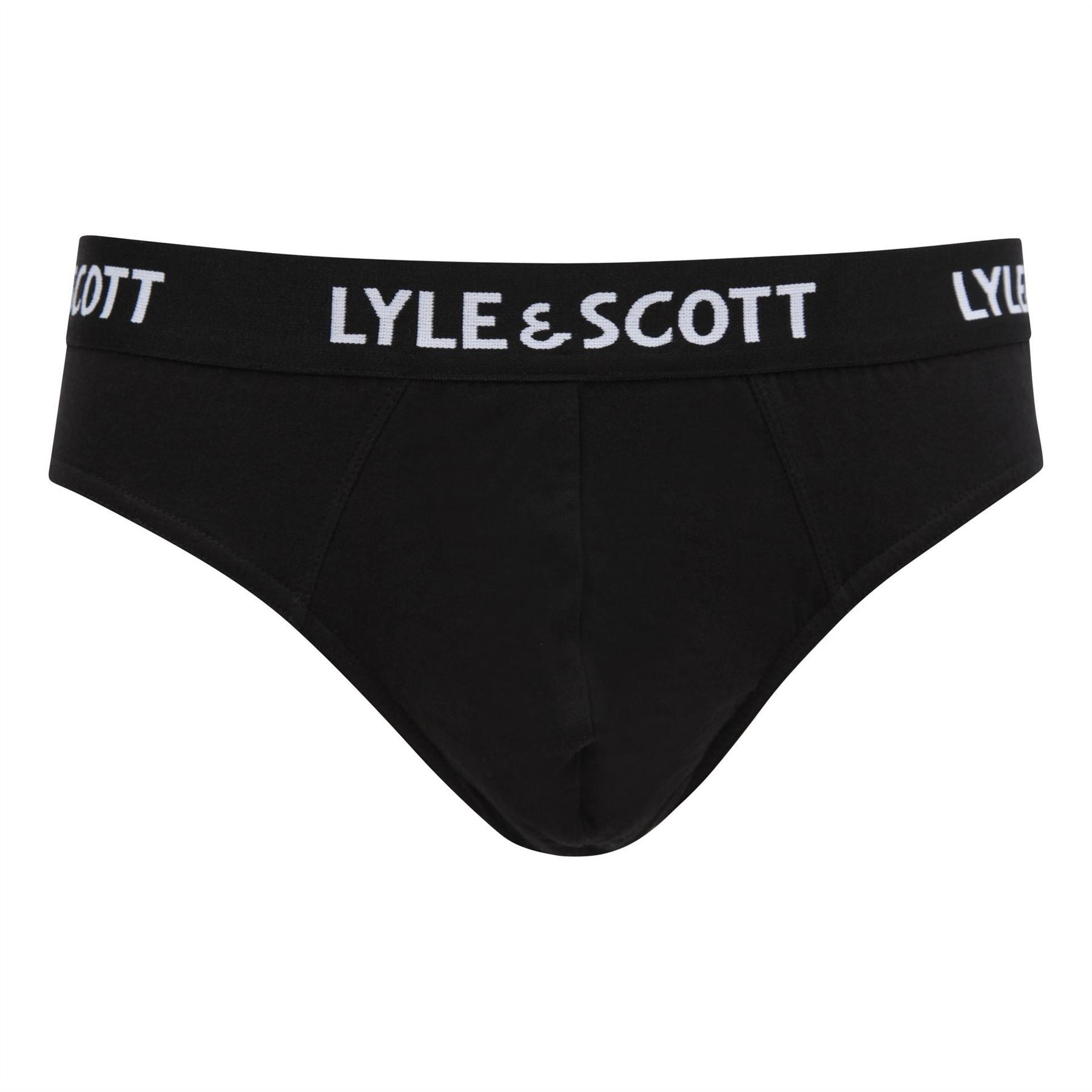 Lyle and Scott 3 Pack Plain Design Knicker