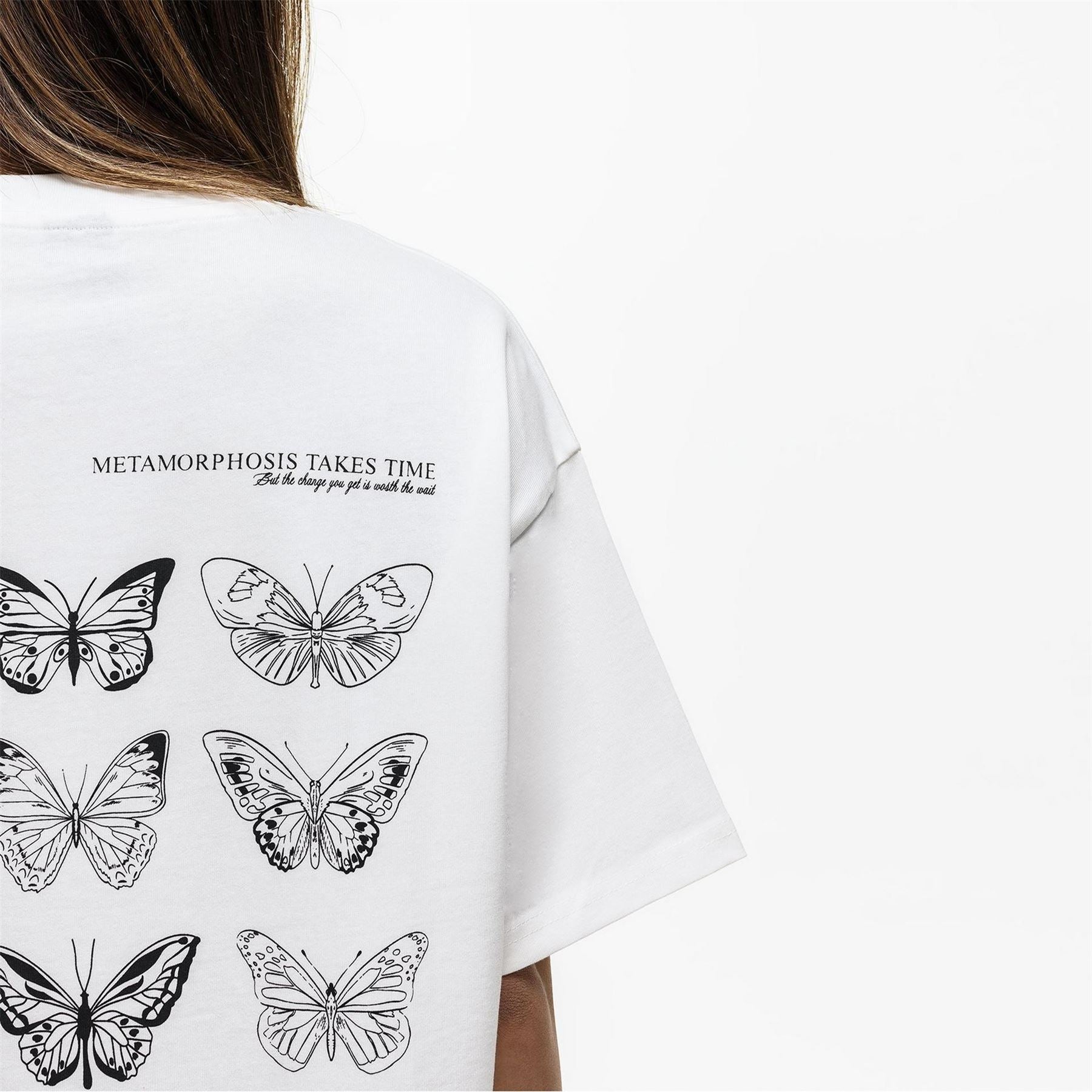 Good For Nothing Oversized T-Shirt White