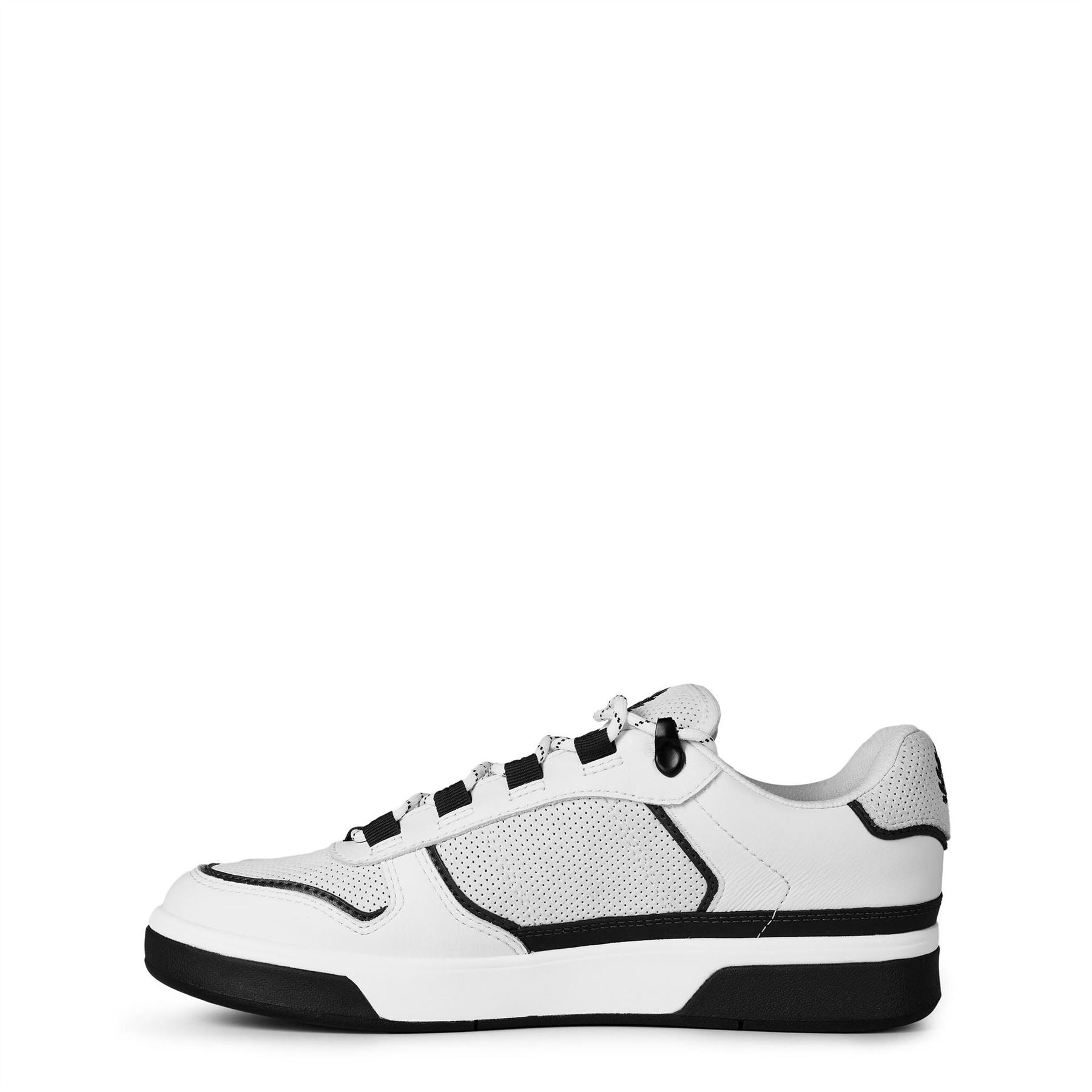 Fred Perry Court Perf Lace Up Low Top Sneakers