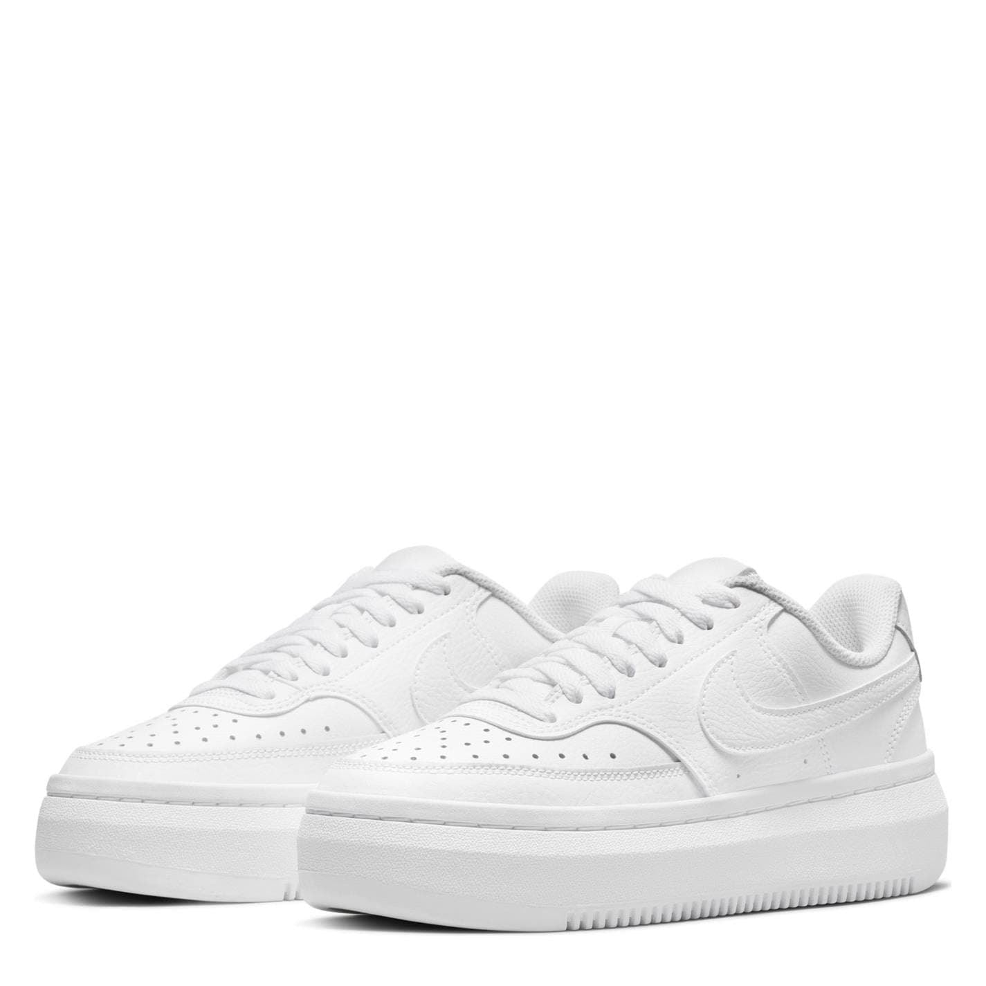 Nike Womens Court Vision Alta Leather Trainers