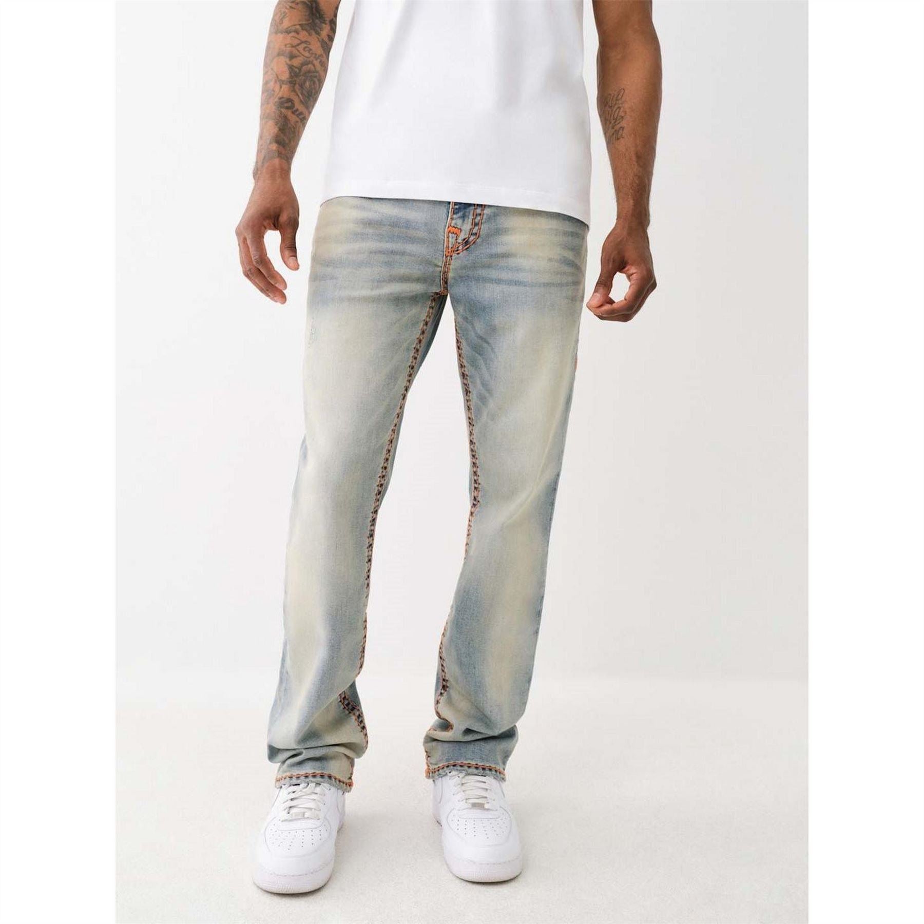 True Religion Mens Ricky Super T No Flap Jeans