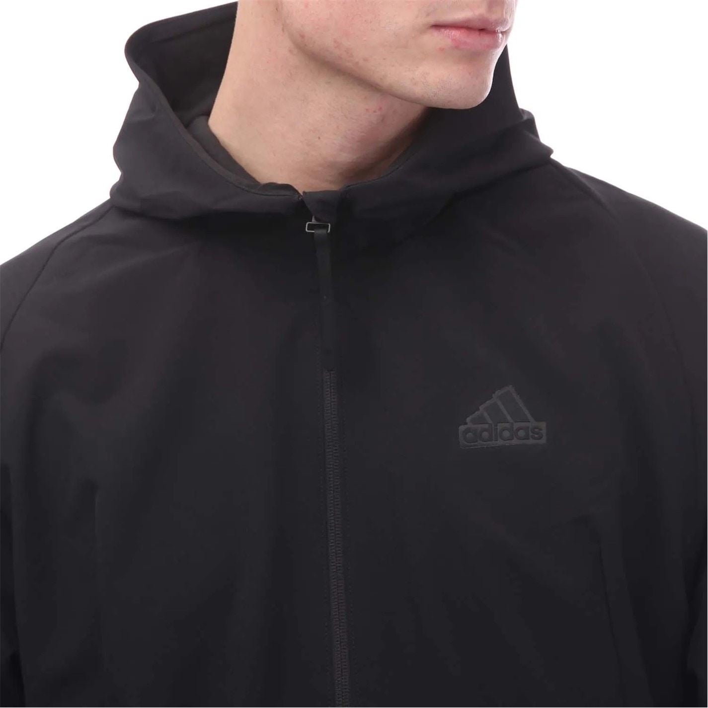 adidas Z.N.E Hooded Ribbed Cuff Sweat Jacket