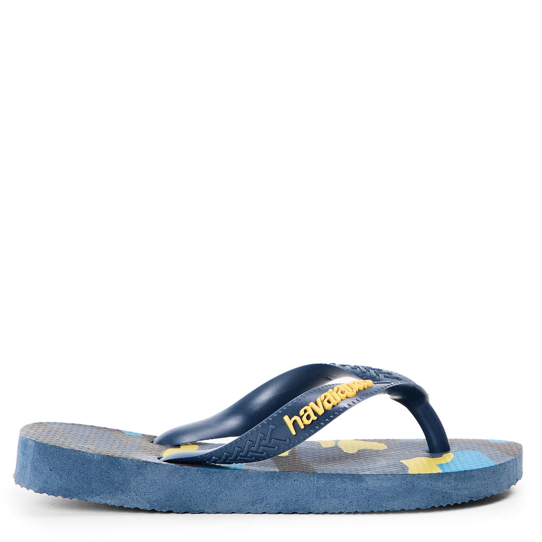 Havaianas Hav. Top Camu Indigo Blue 27 28 Flip Flops Mens