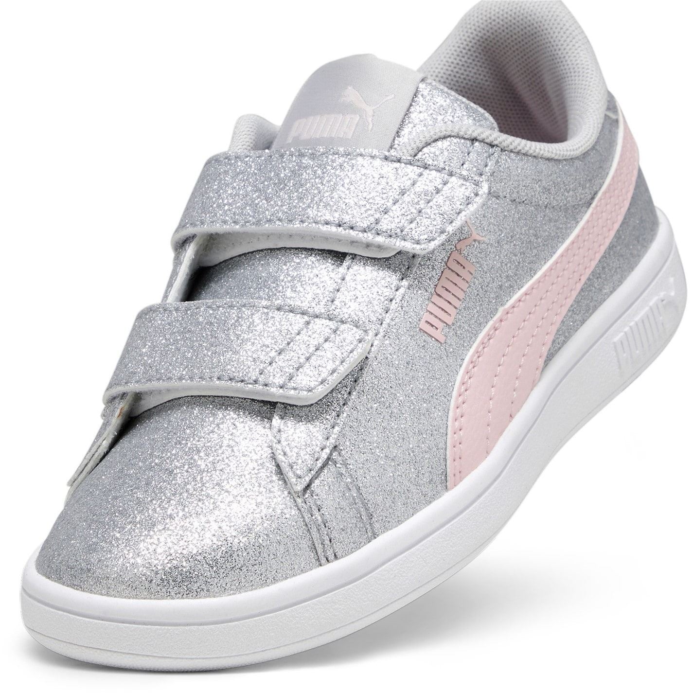 Puma Smash 3.0 Glitz Glam V Child Girl Trainers