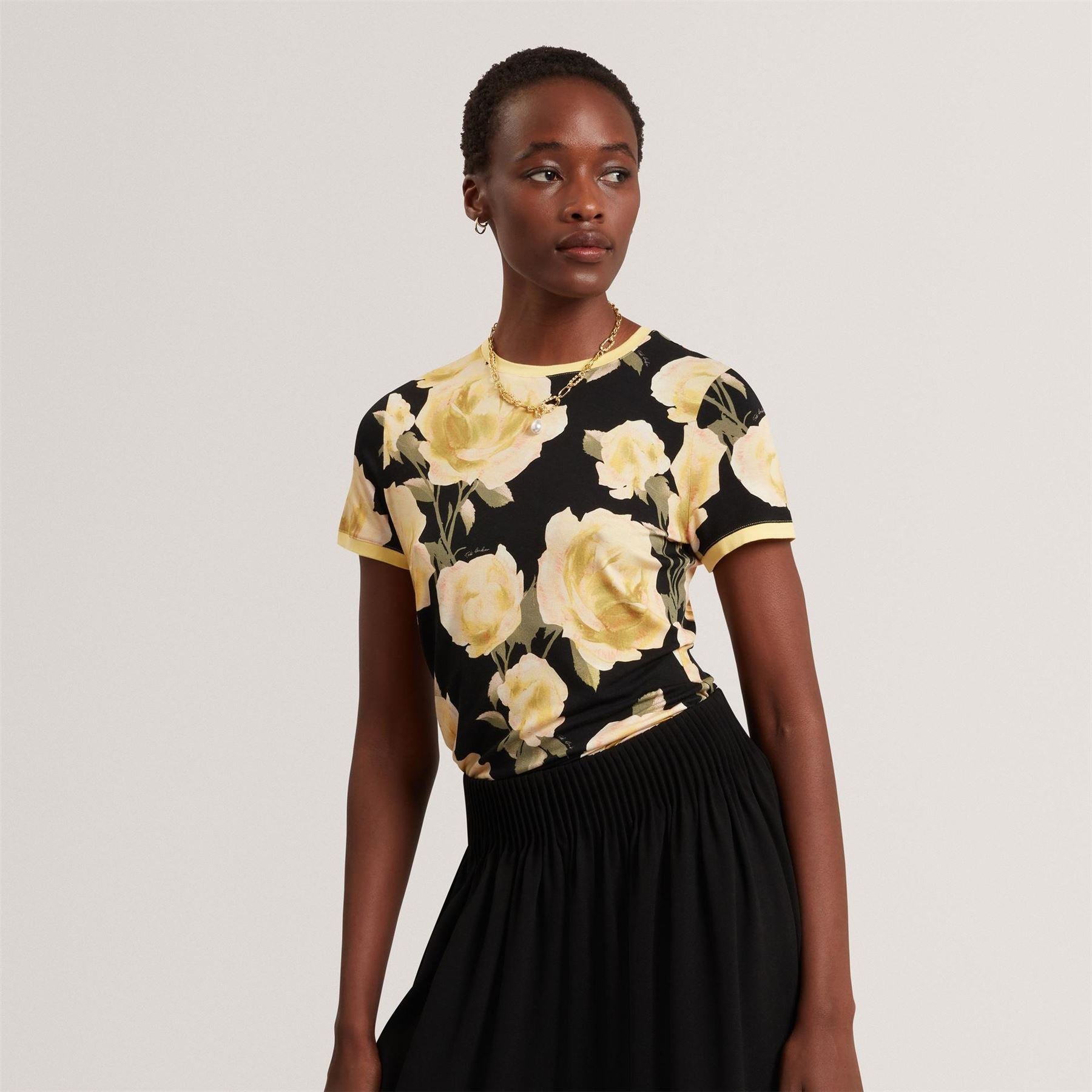Ted Baker Floral Print T-Shirt