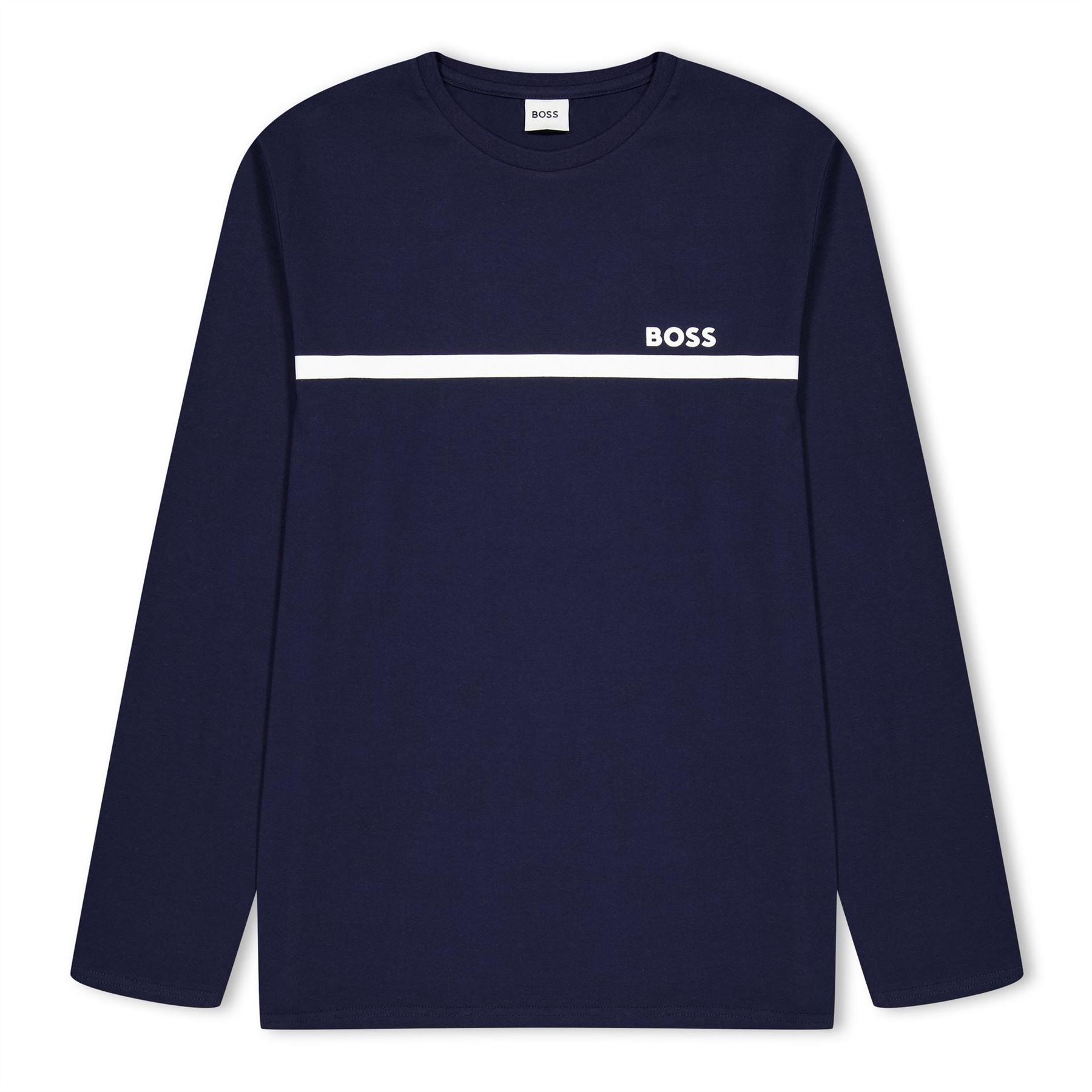 Boss Long Sleeve T-Shirt, Small Logo Design