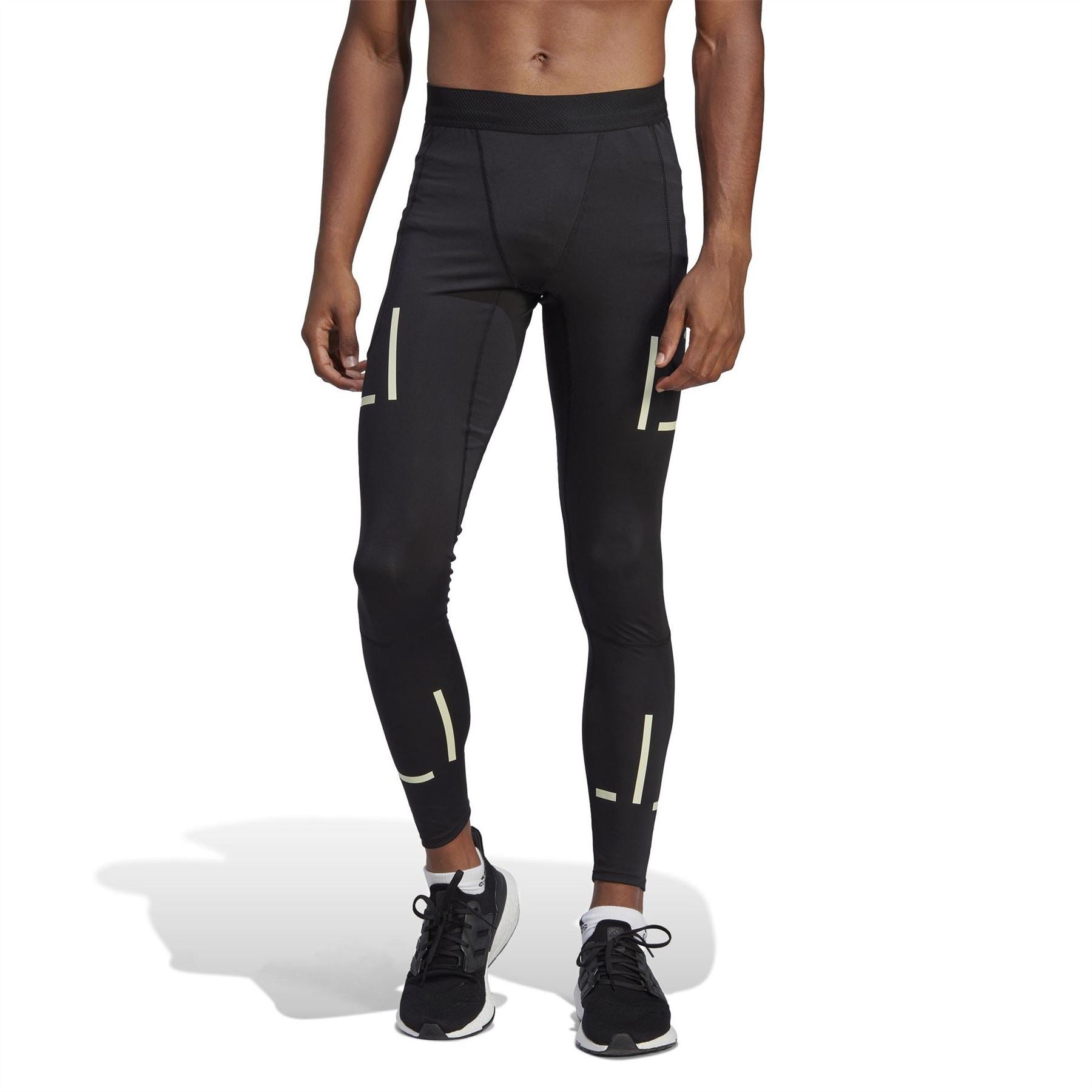 adidas Compression Fit Running Athletic Pants