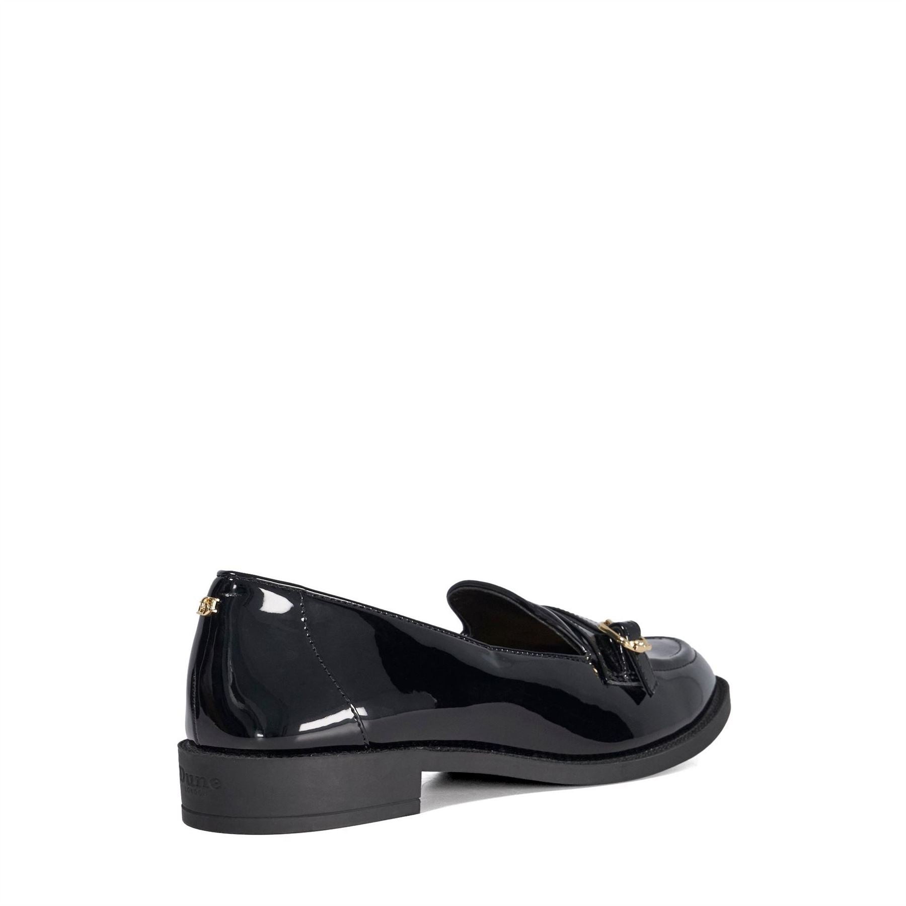 Dune London Lo Globing Smart Loafers with Block Heel