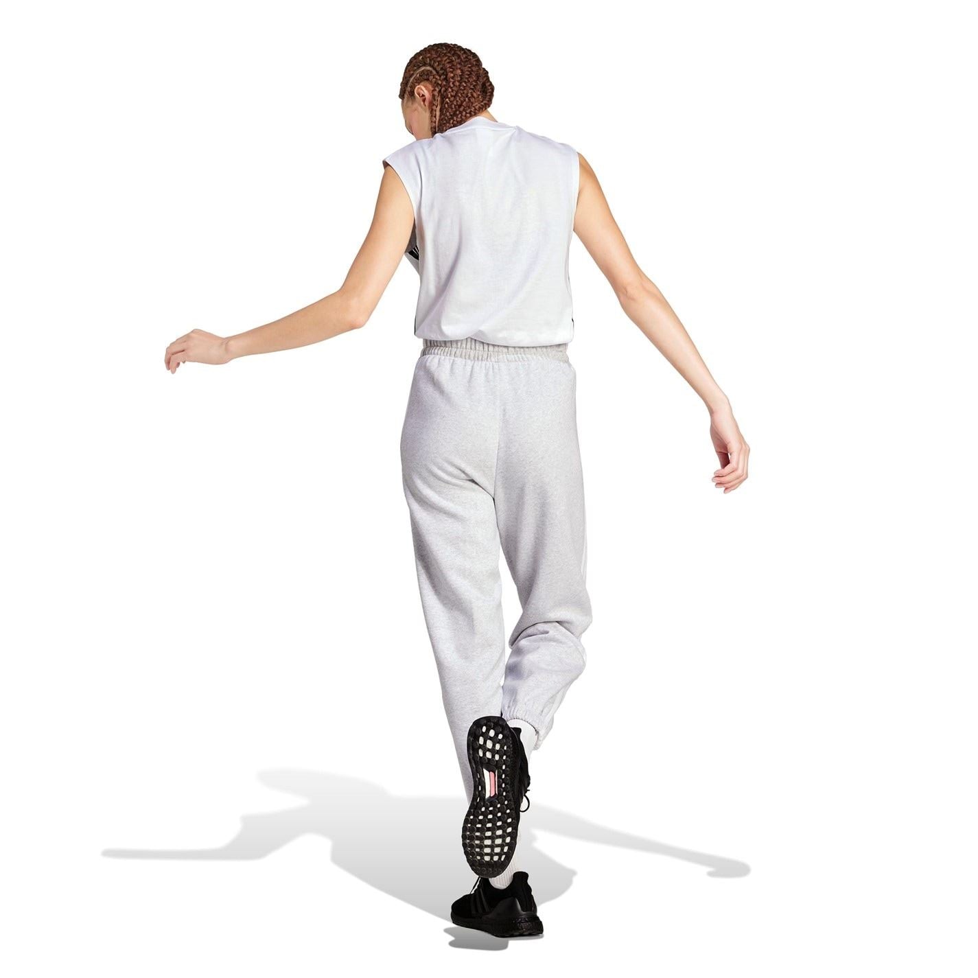 adidas Womens Essentials 3 Stripes Pants Slim