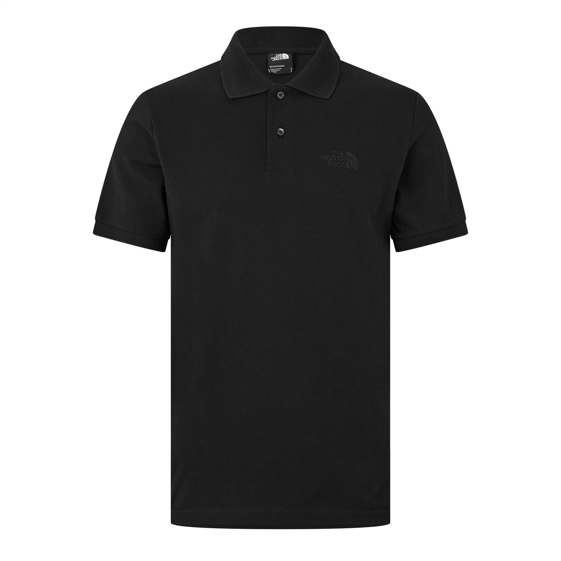The North Face Mens Essential Regular Polo Tnf Black Shirt