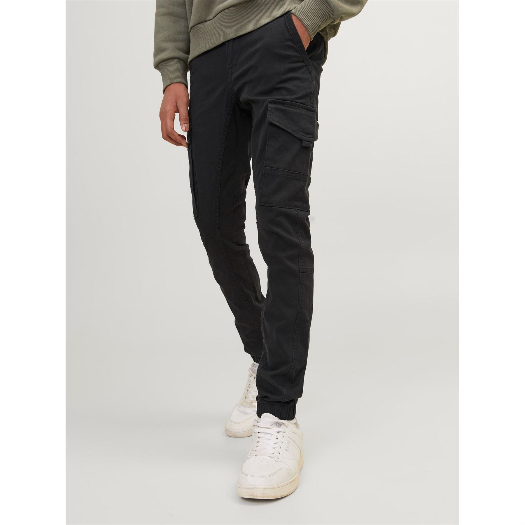 Jack and Jones Paul Flake Slim Stretch Cuffed Cargo Pants Junior
