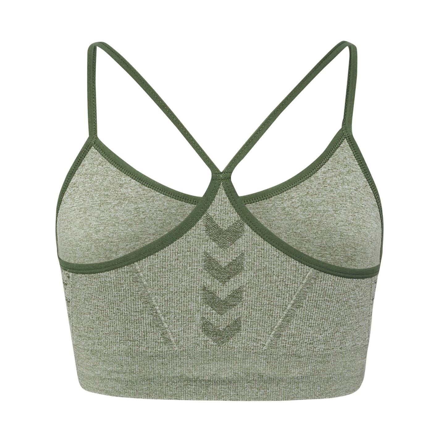 Hummel Clea Spaghetti Strap Cropped Bra