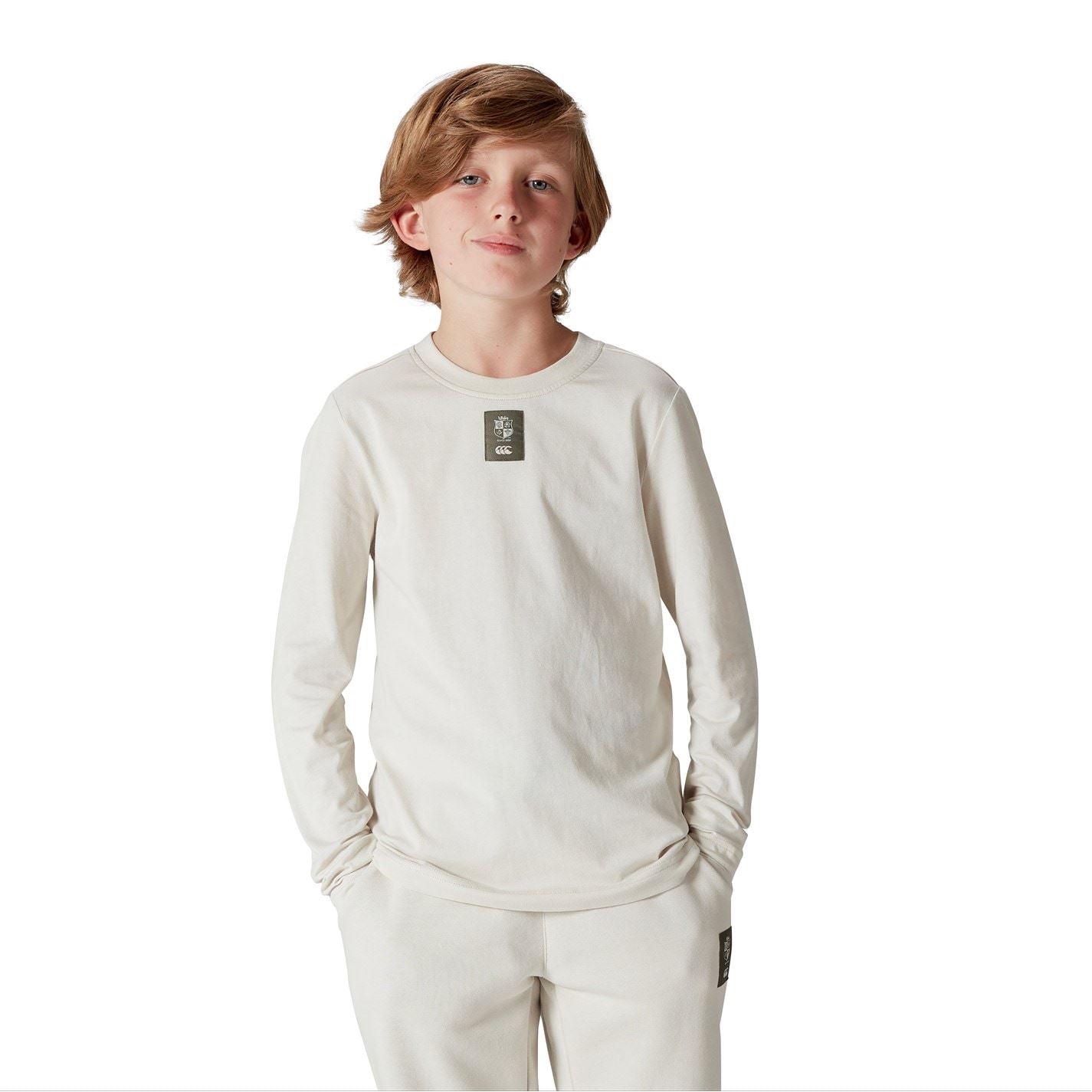 Canterbury British  And  Irish Lions Outback Long Sleeve T-Shirt 2025 Juniors