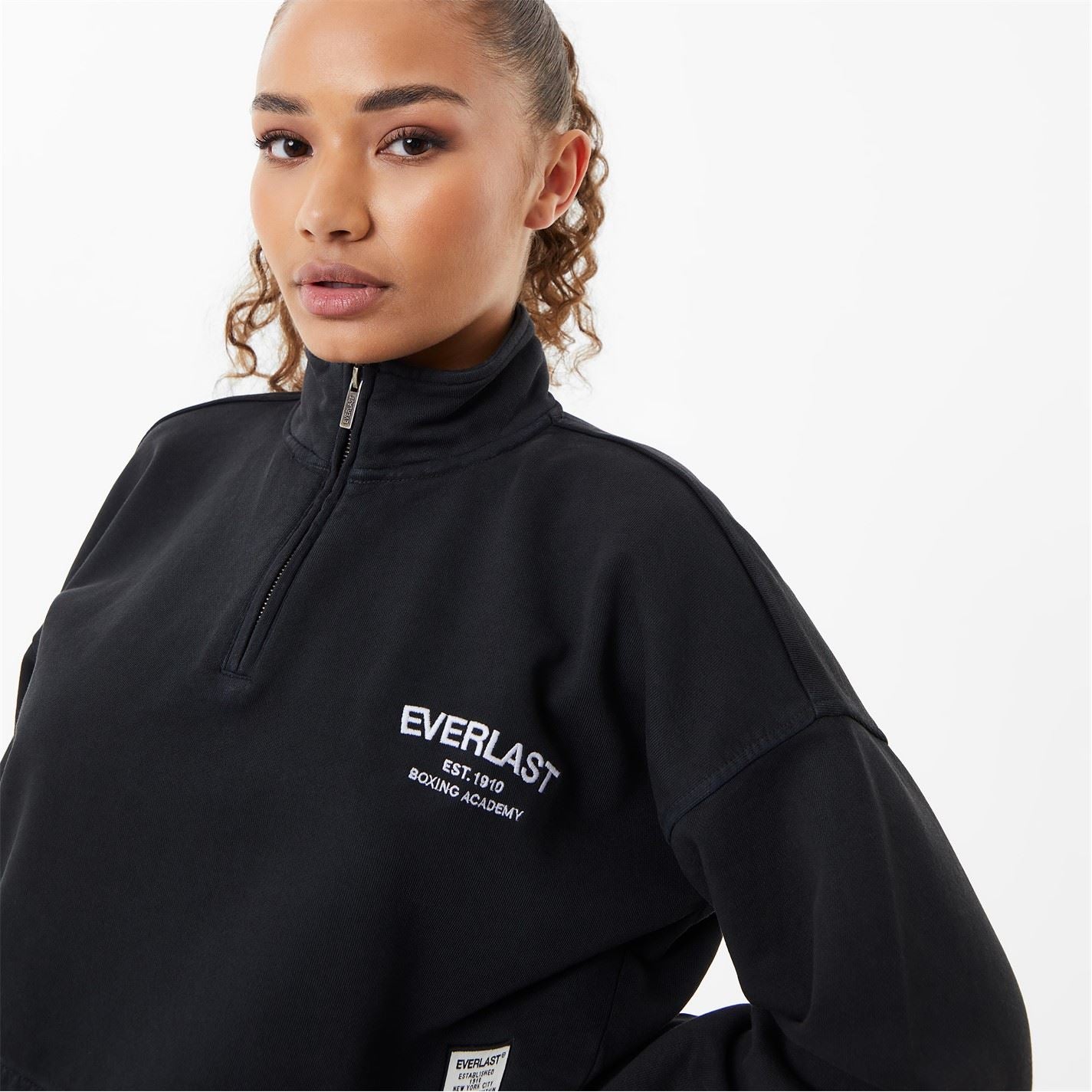 Everlast Womens Crop Zip Up