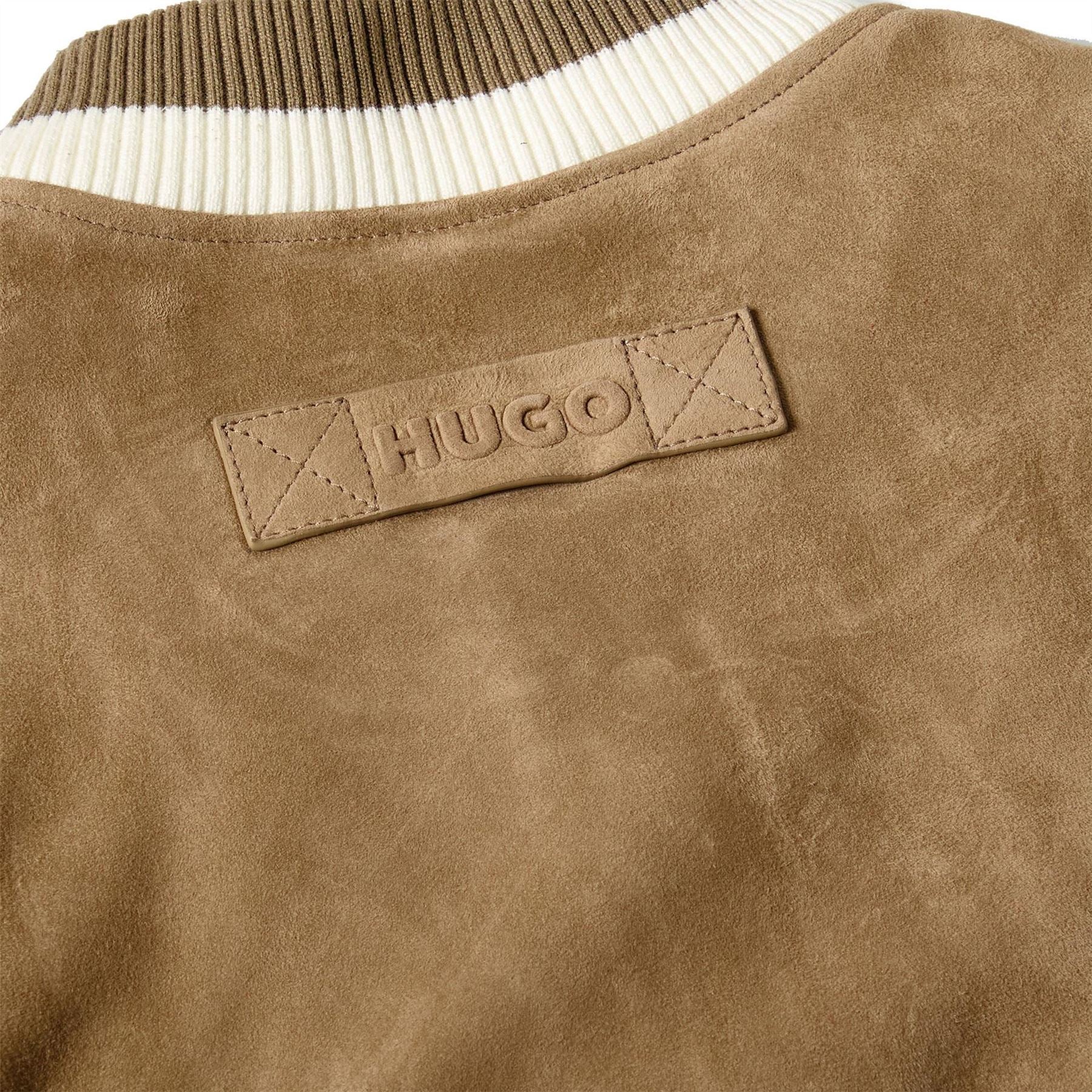 Hugo Mens 10267246 01 Leather Jacket