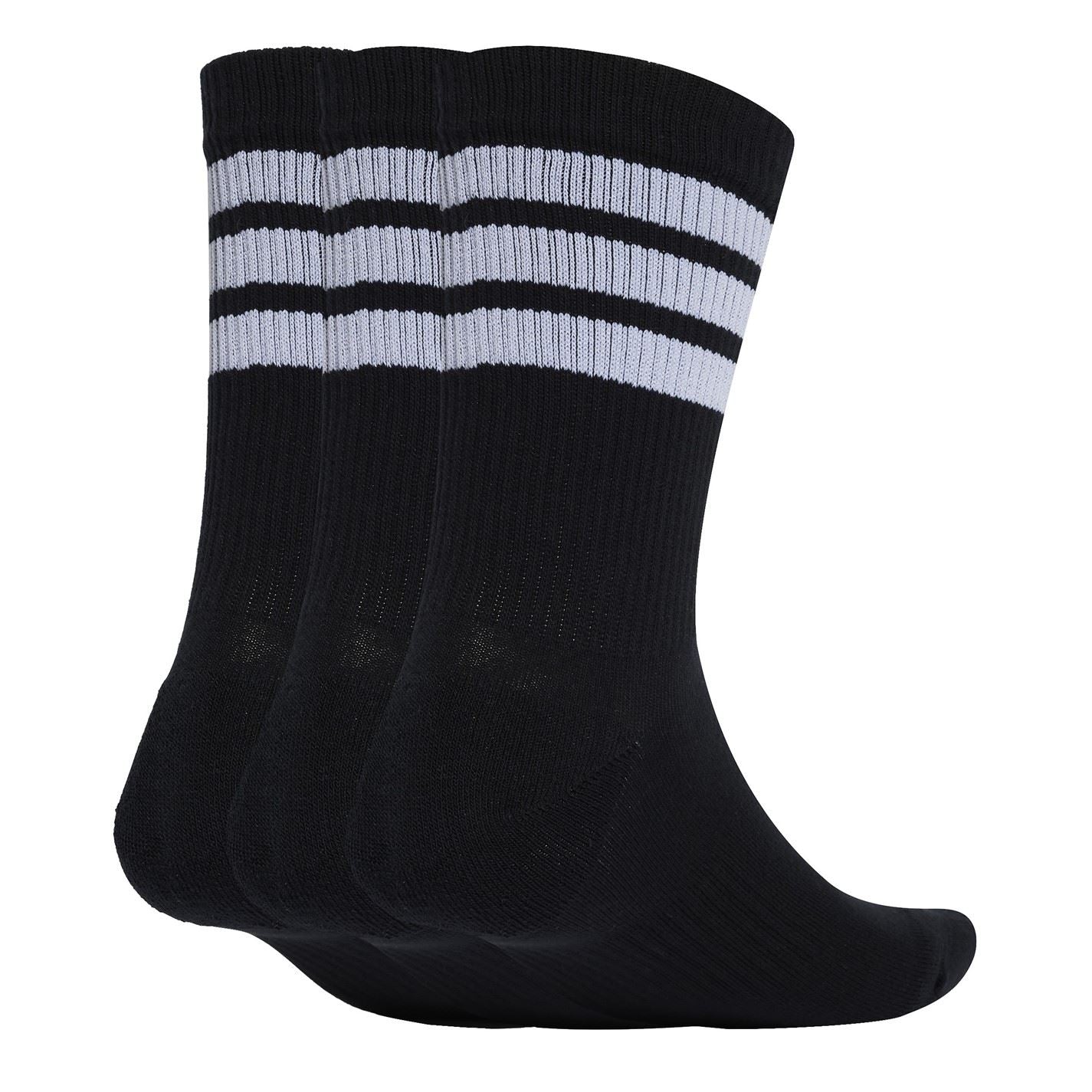 adidas 3 Pack Crew Socks Adults