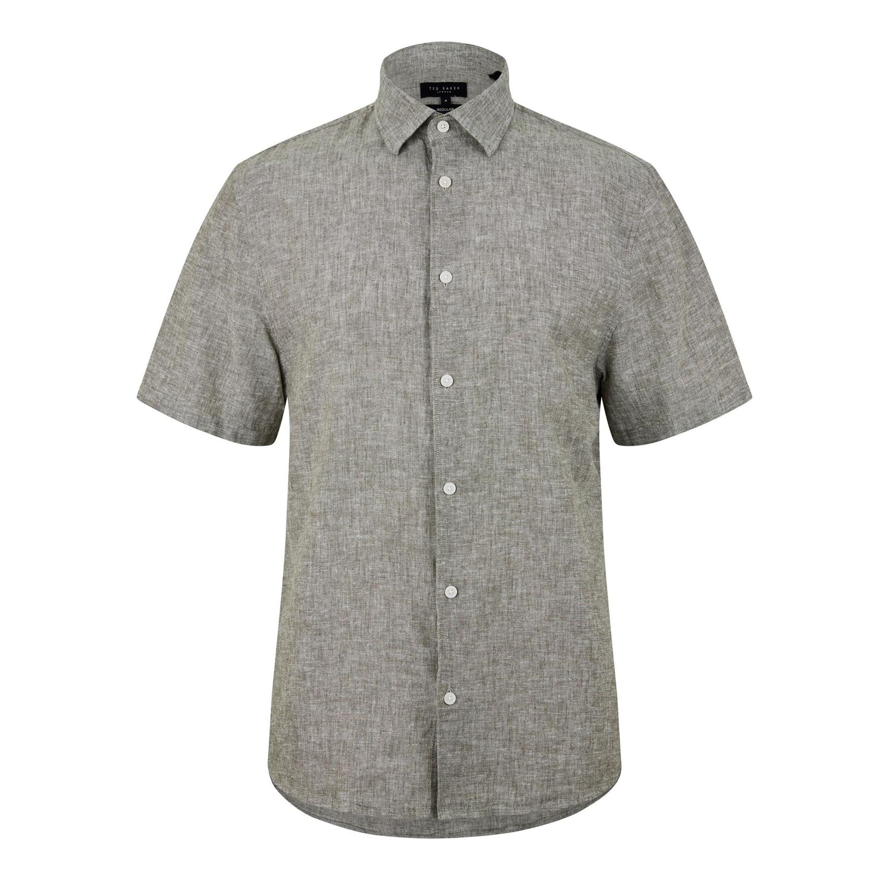 Ted Baker Naires Regular Fit Short Sleeve Shirt
