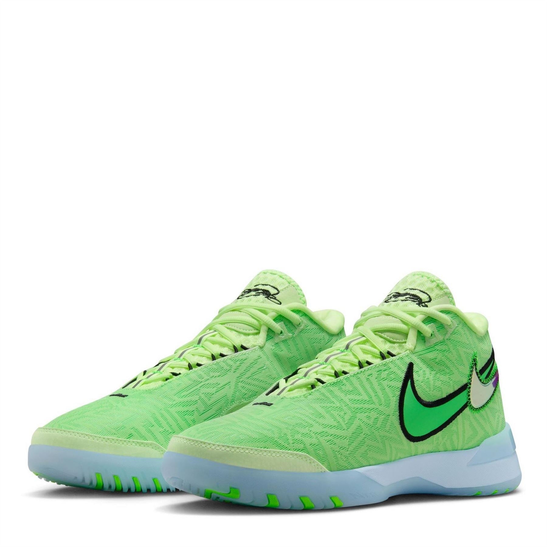 Nike Lbj Nxt Gen Mid Top Lace-Up Sneakers