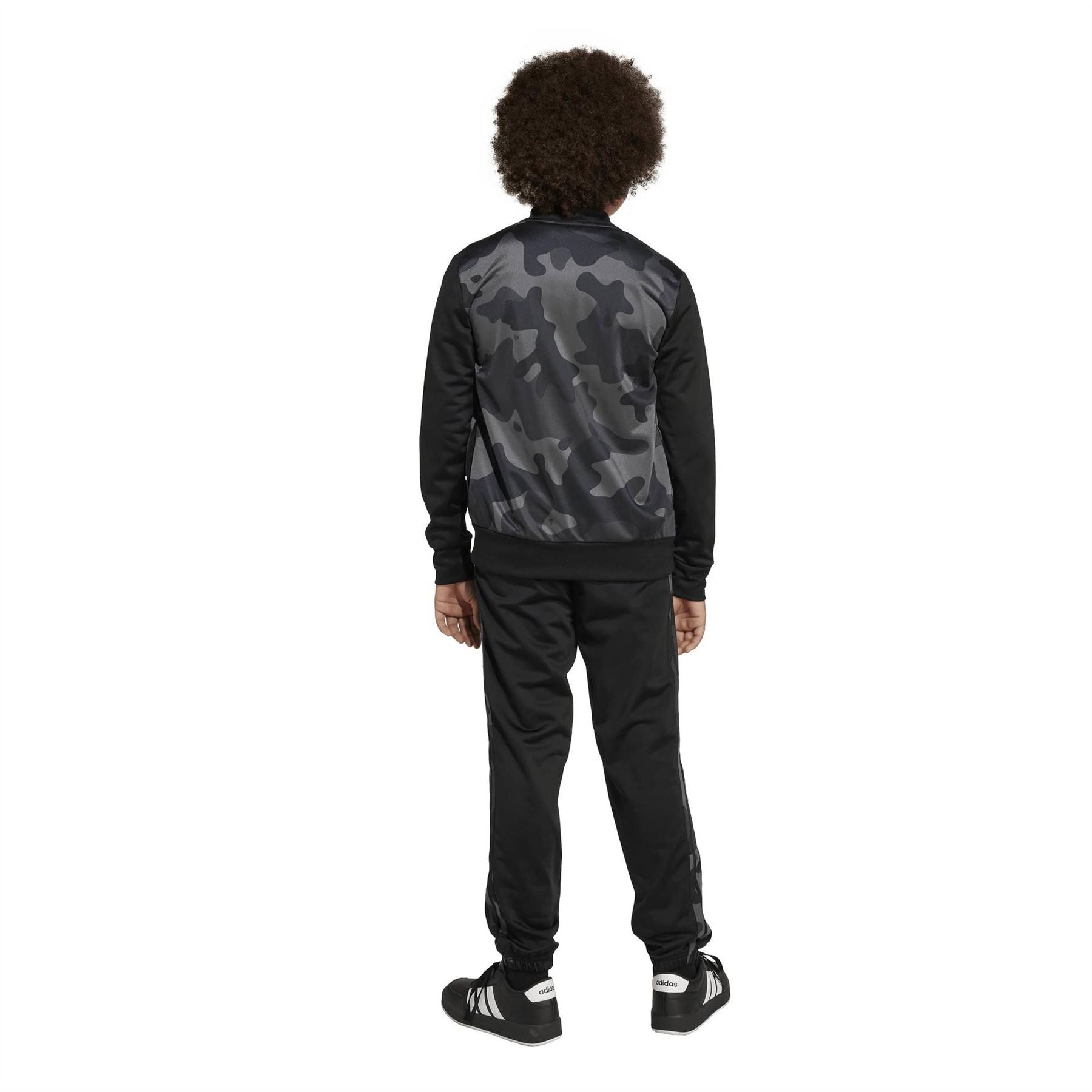 adidas Junior Seasonal Essential Camouflage Tracksuit