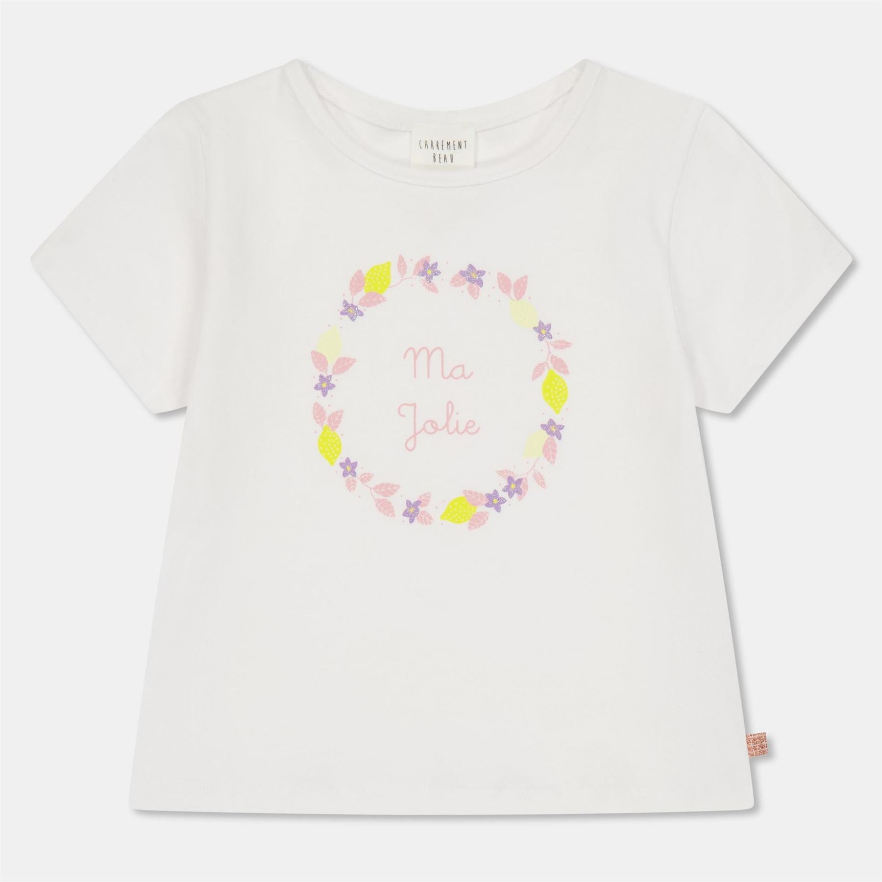 Carrement Beau Crew Neck Short Sleeve Mini T-Shirt Dress