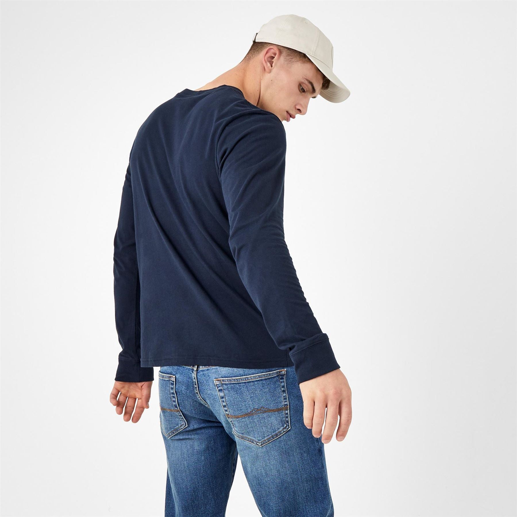 Jack Wills Mens Sandleford Long Sleeve T-Shirt