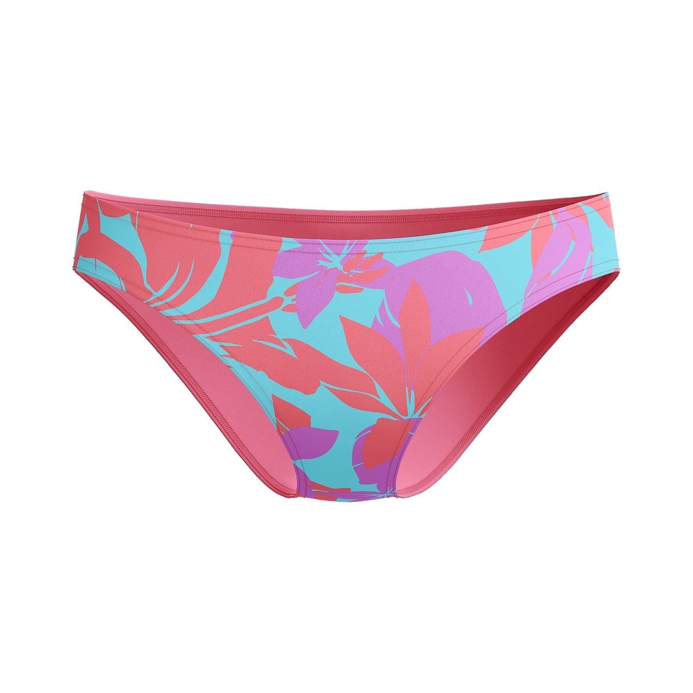 Speedo Allover Digital Hipster Performance Bikini Bottoms