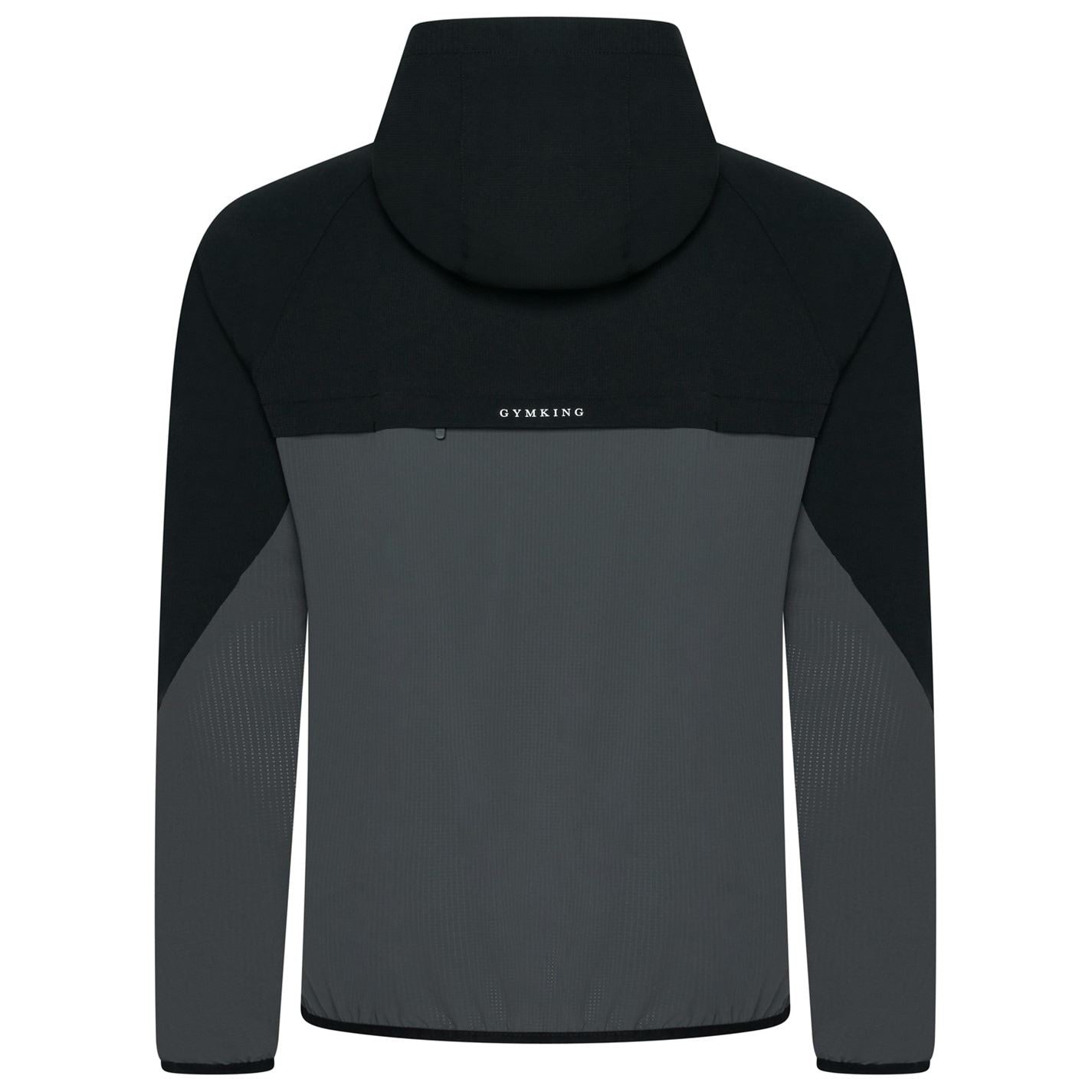 Gym King Progress Windbreaker   Black Graphite