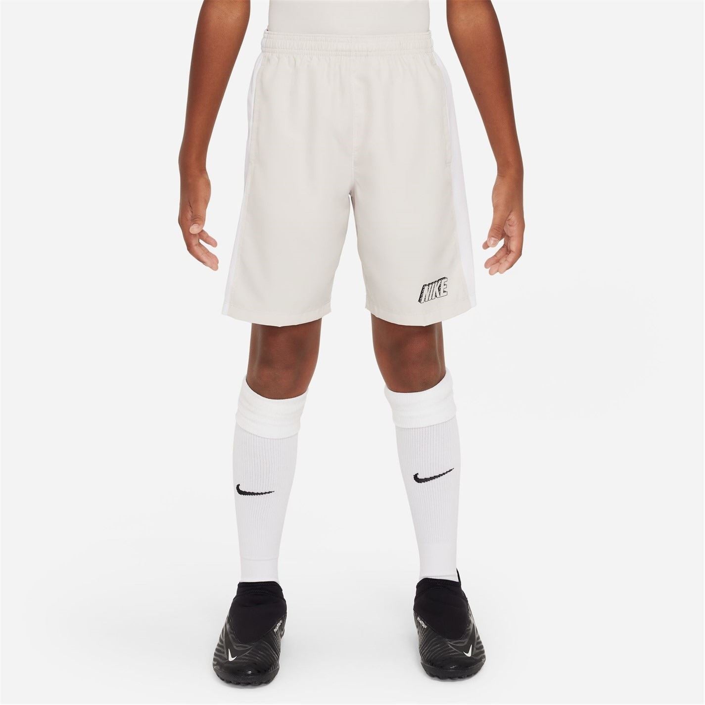 Nike Dri Fit Academy Big Kids Graphic Football Shorts