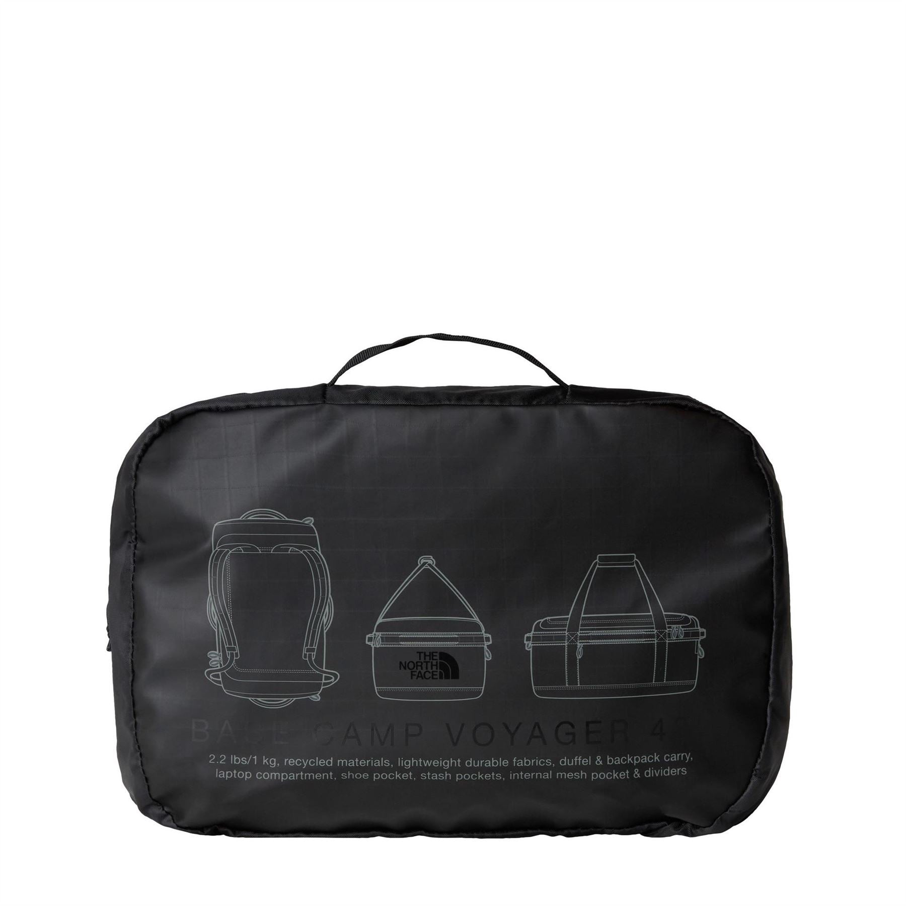 The North Face Base Camp Voyager Weather Resistant Holdall