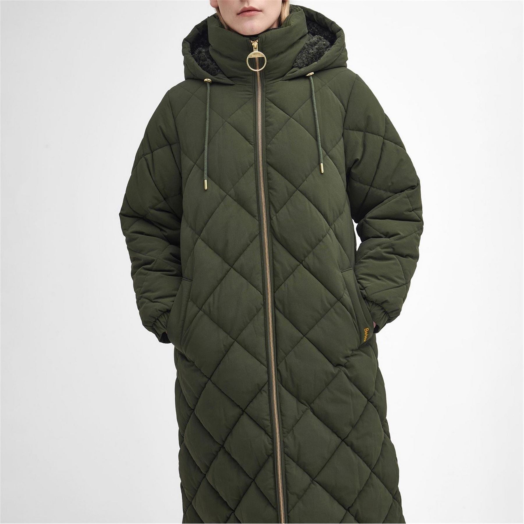 Barbour Kirkton Longline Puffer Quilted Jacket