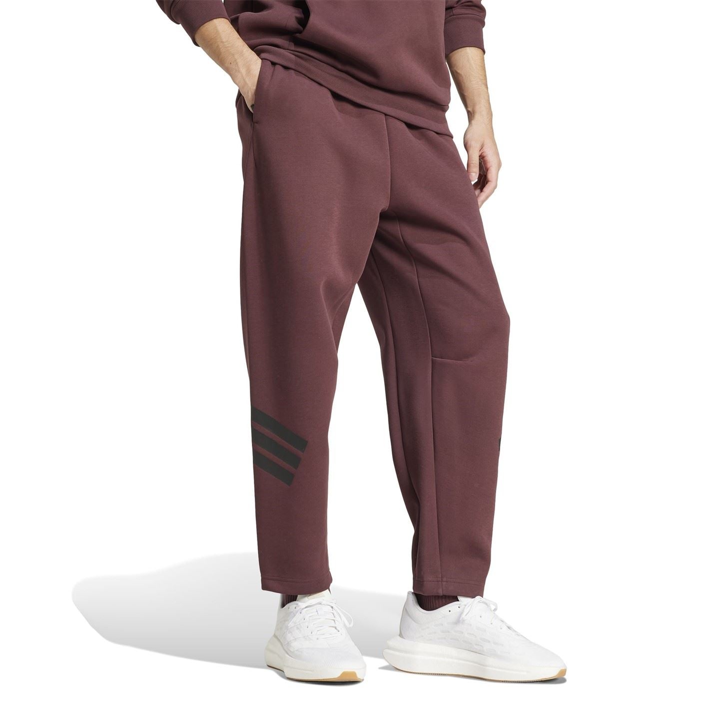 adidas Future Icons 3 Stripes Cotton Blend Joggers