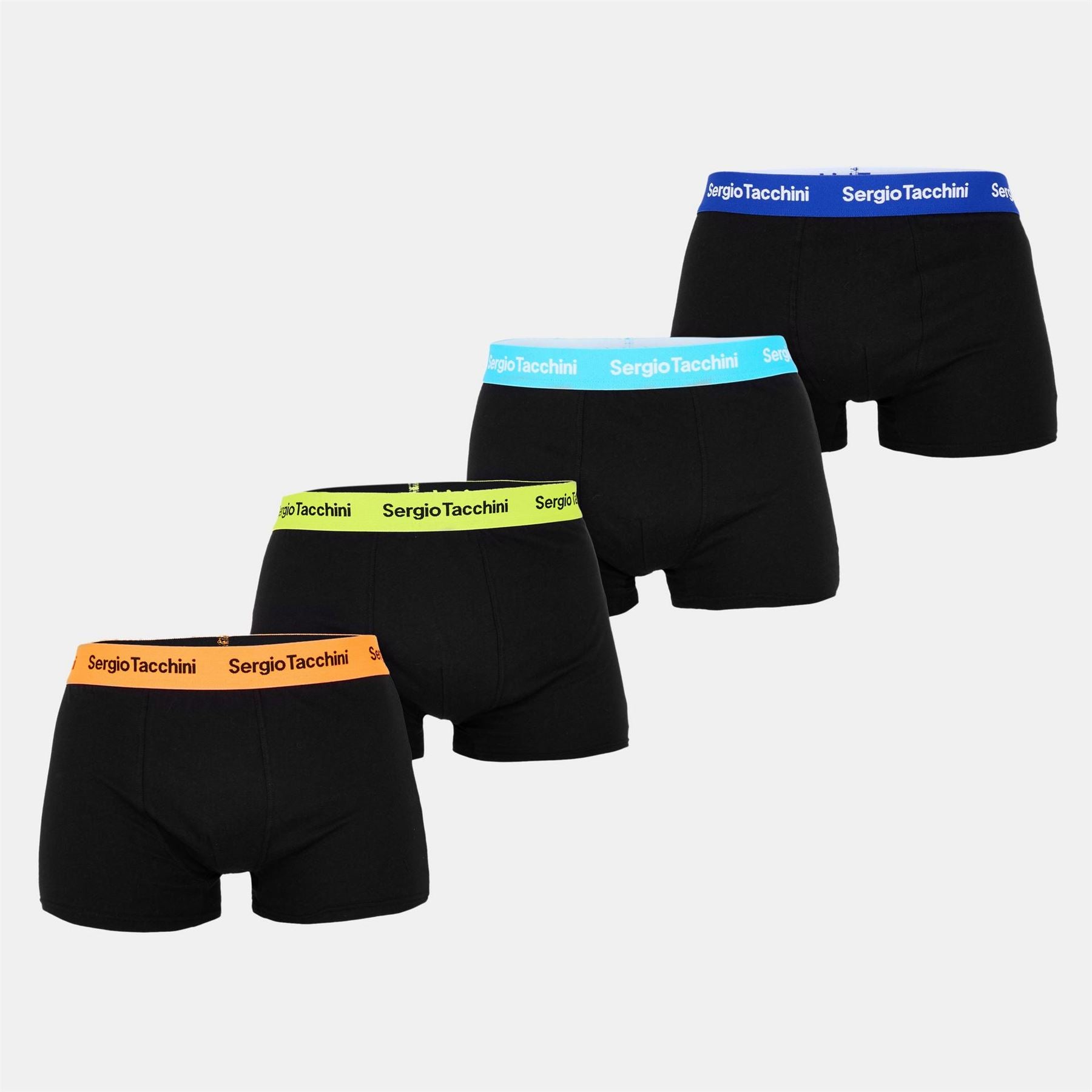 Sergio Tacchini 4 Pack Plain Design Boxer Brief