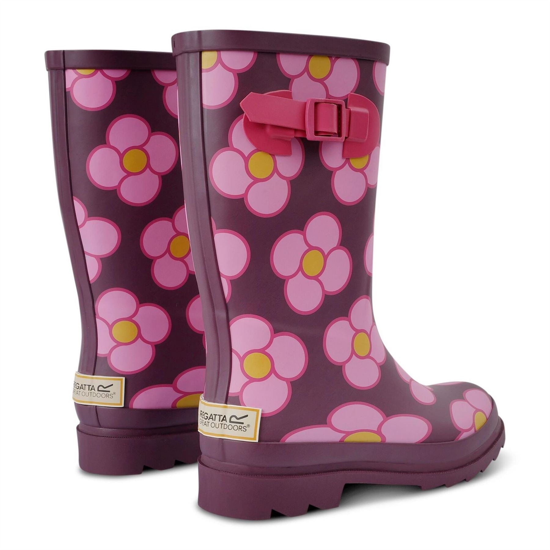 Regatta Orla Quarter Welly Floral Rain Boots