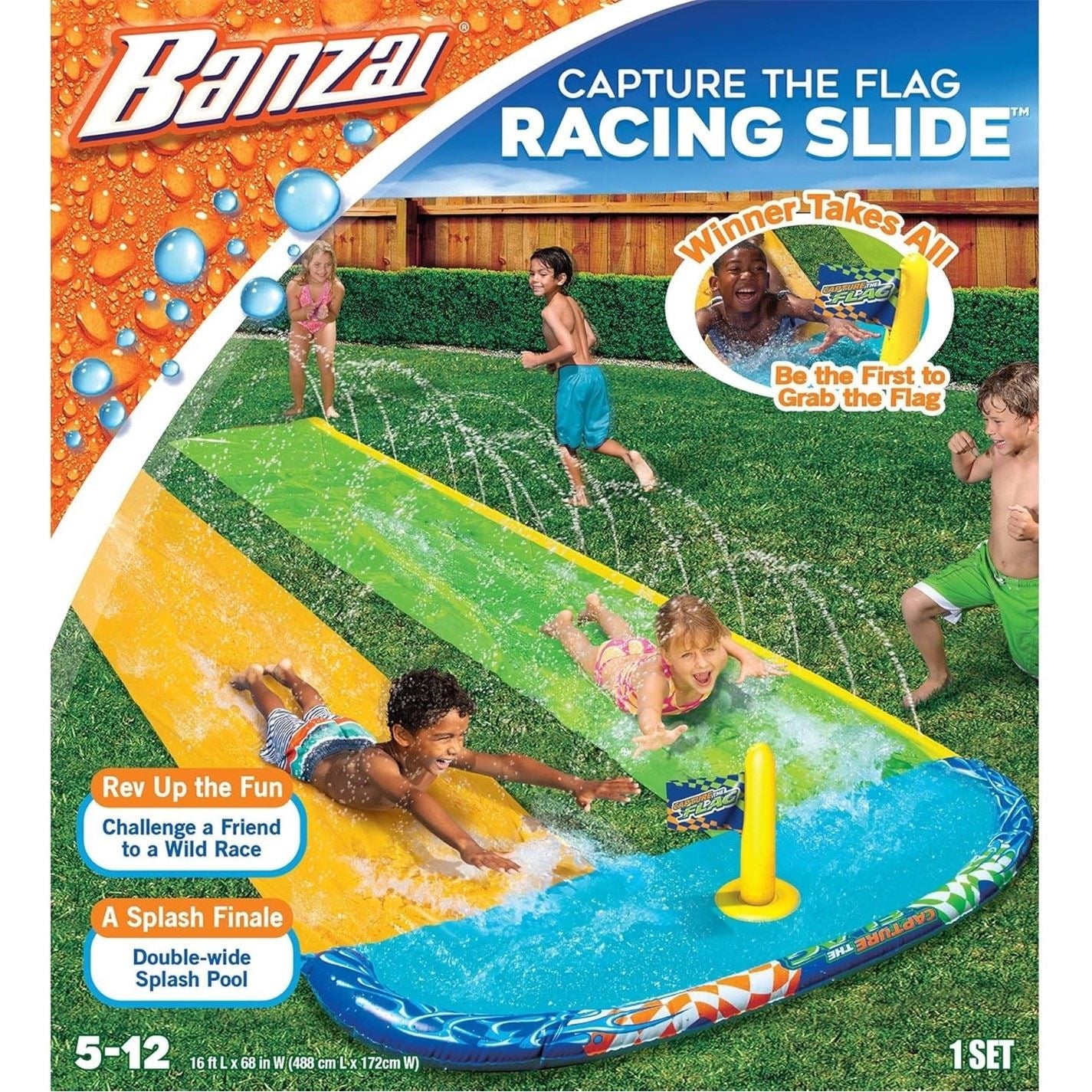 Banzai Capture The Flag Racing Slide