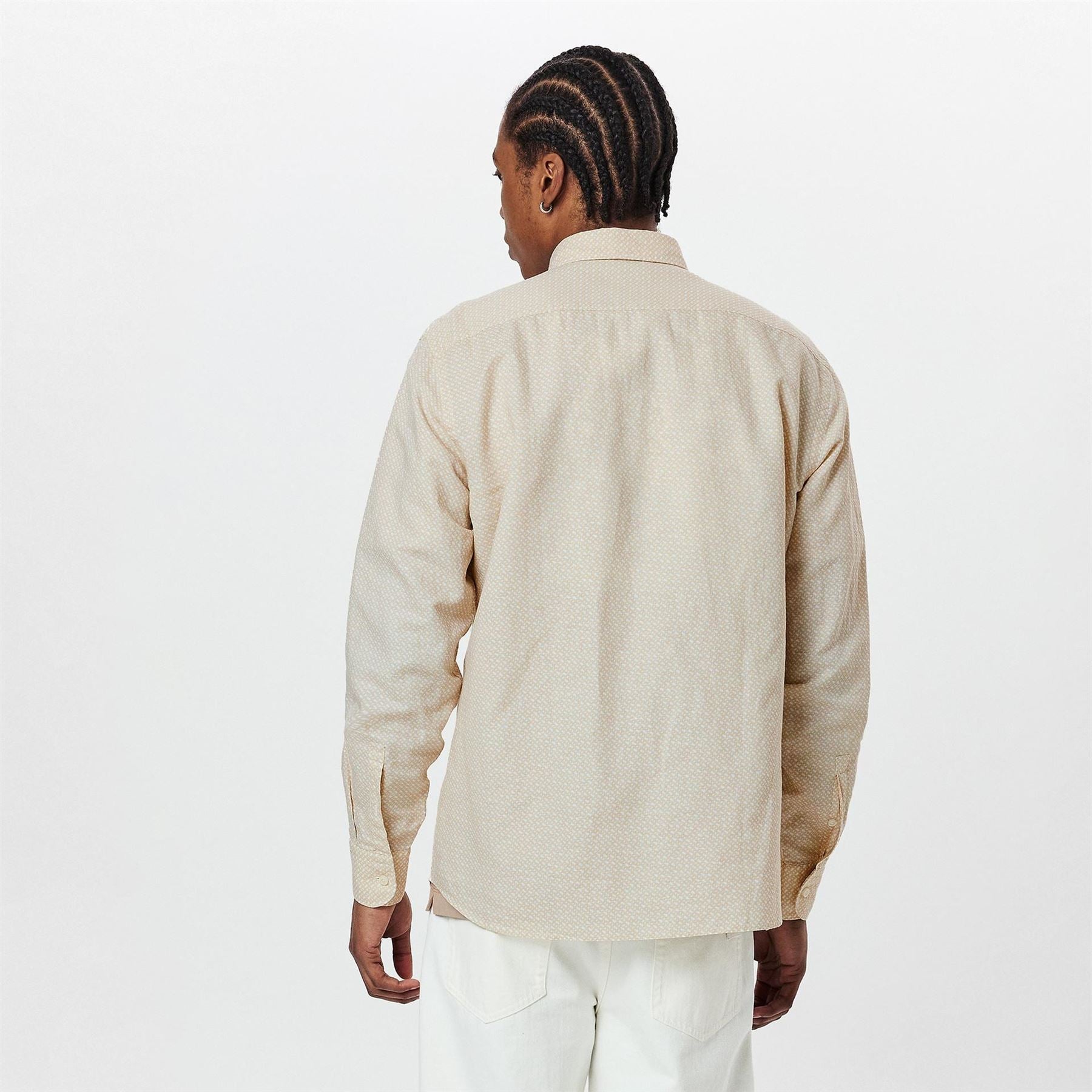 Boss Hbb Chal Kent Patterned Short Sleeve Shirt