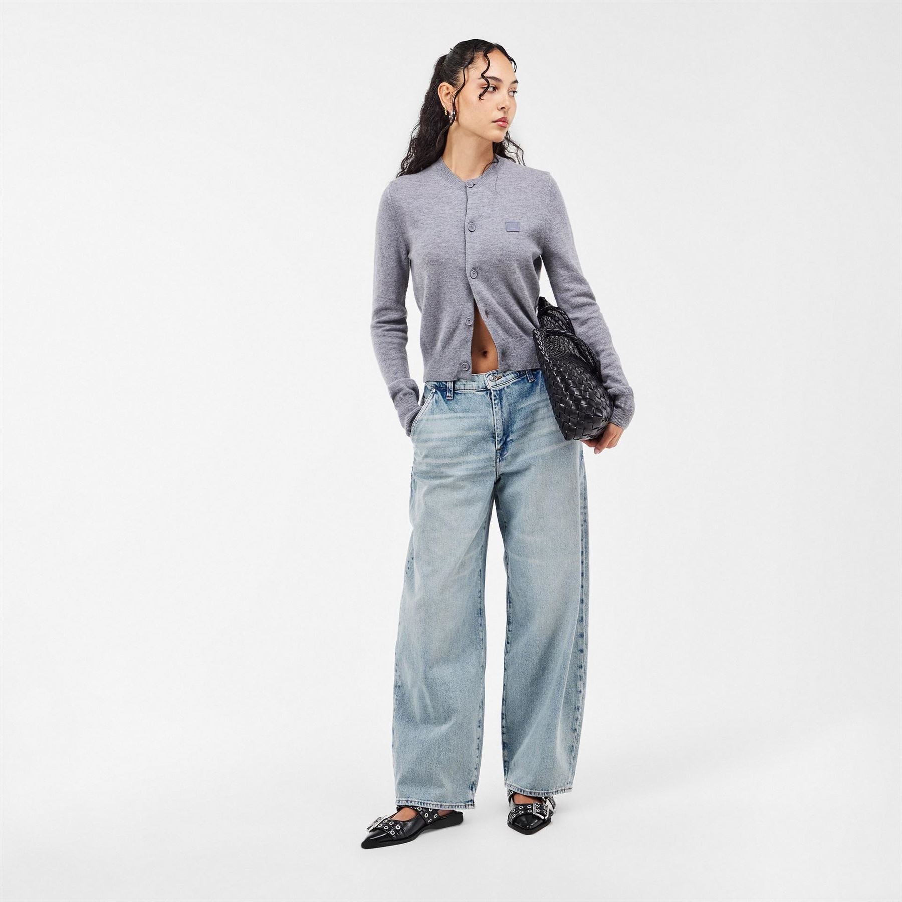 7 For All Mankind Bonnie Wide Leg Wide Fit Jeans