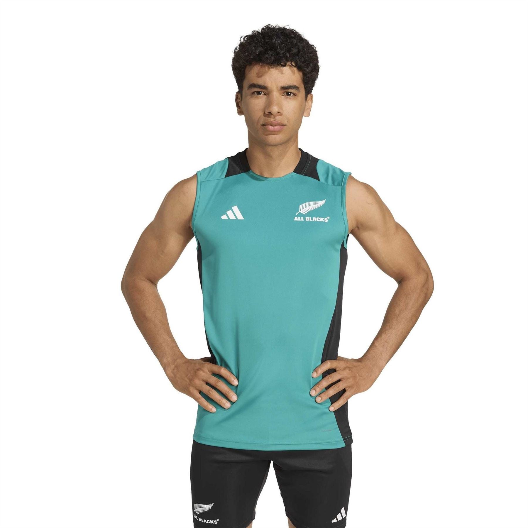 adidas Printed Logo Crew Neck Sleeveless Singlet