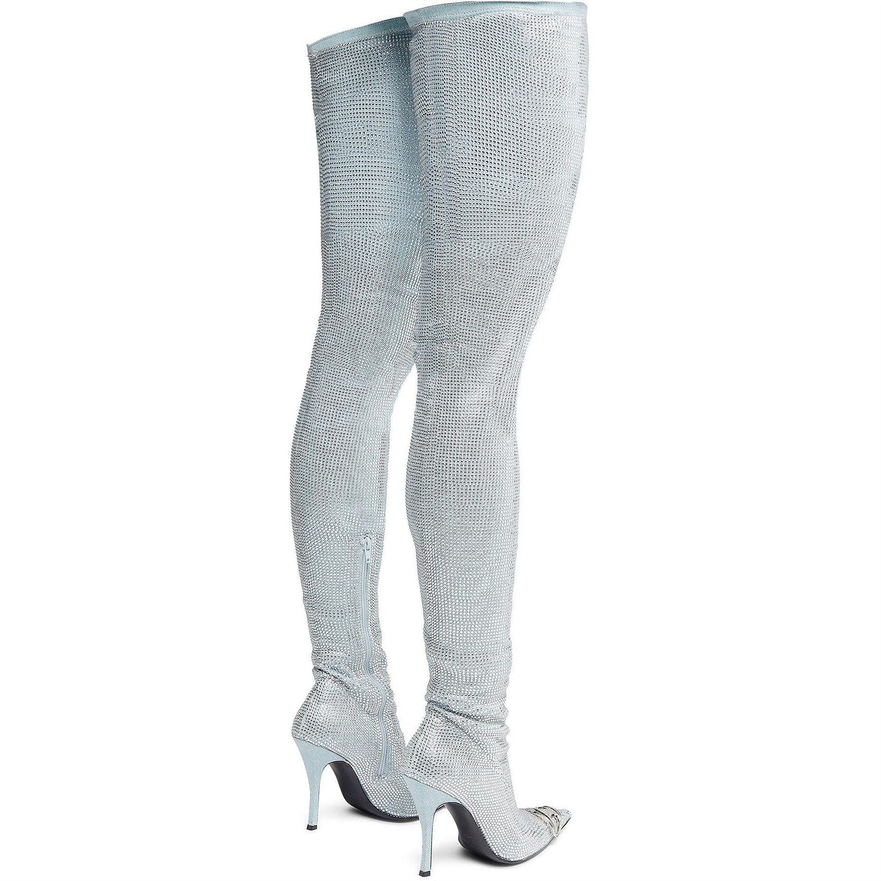 Diesel Vnus Textured Over The Knee Stiletto Boots
