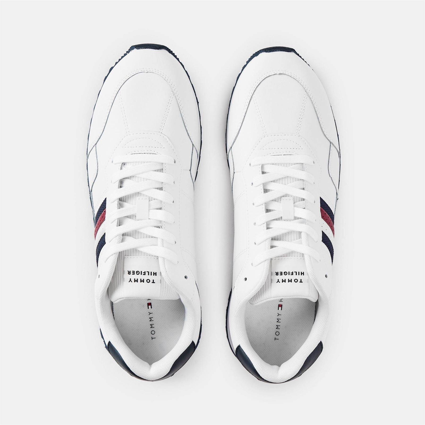 Tommy Hilfiger Eva Runner Lace Up Stripe Patterned Low Top Sneakers