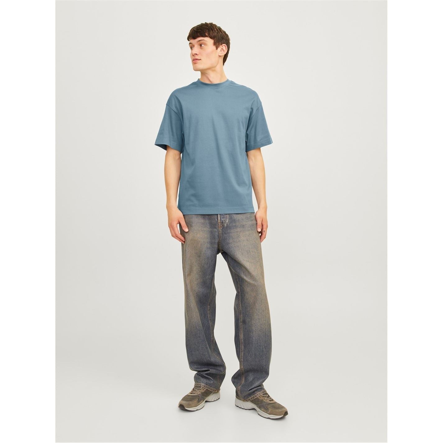 Jack and Jones Urban Regular Fit Drop Shoulder T-Shirt