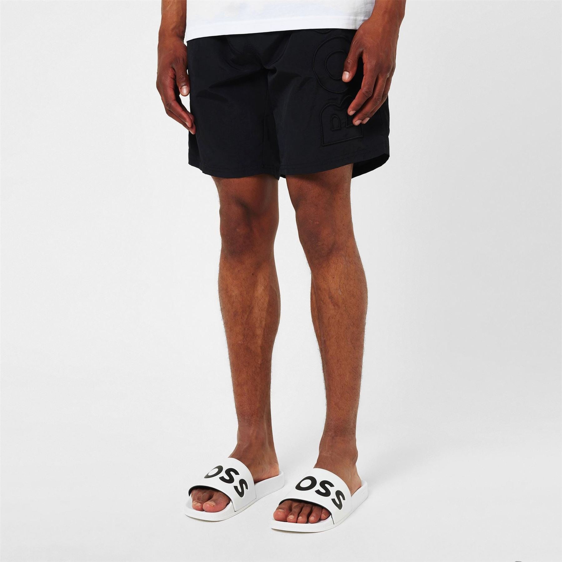 Boss BOSS Comfy Slider Sandals with Logo Detail (Aryeh)