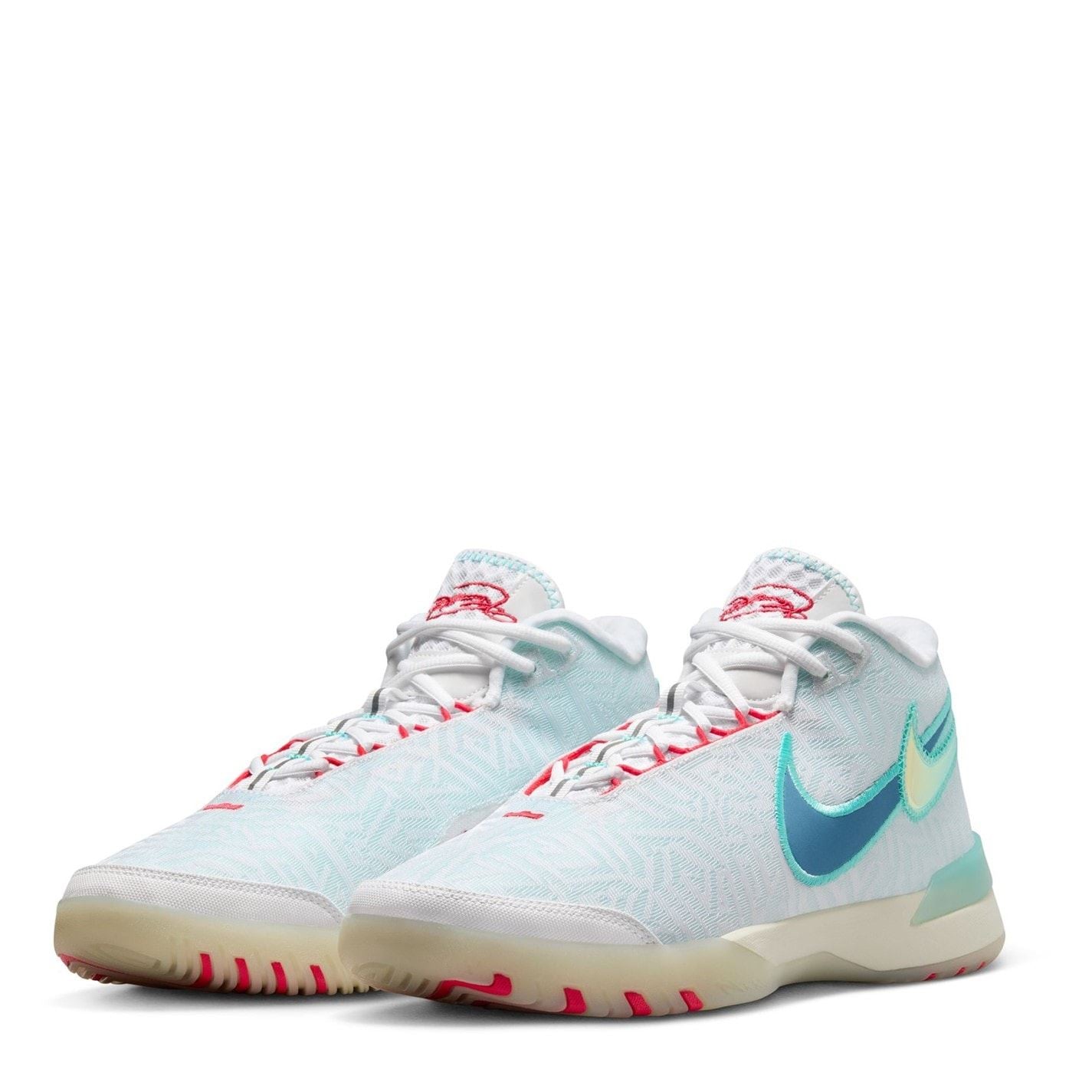 Nike Lbj Nxt Gen Mid Top Lace-Up Sneakers