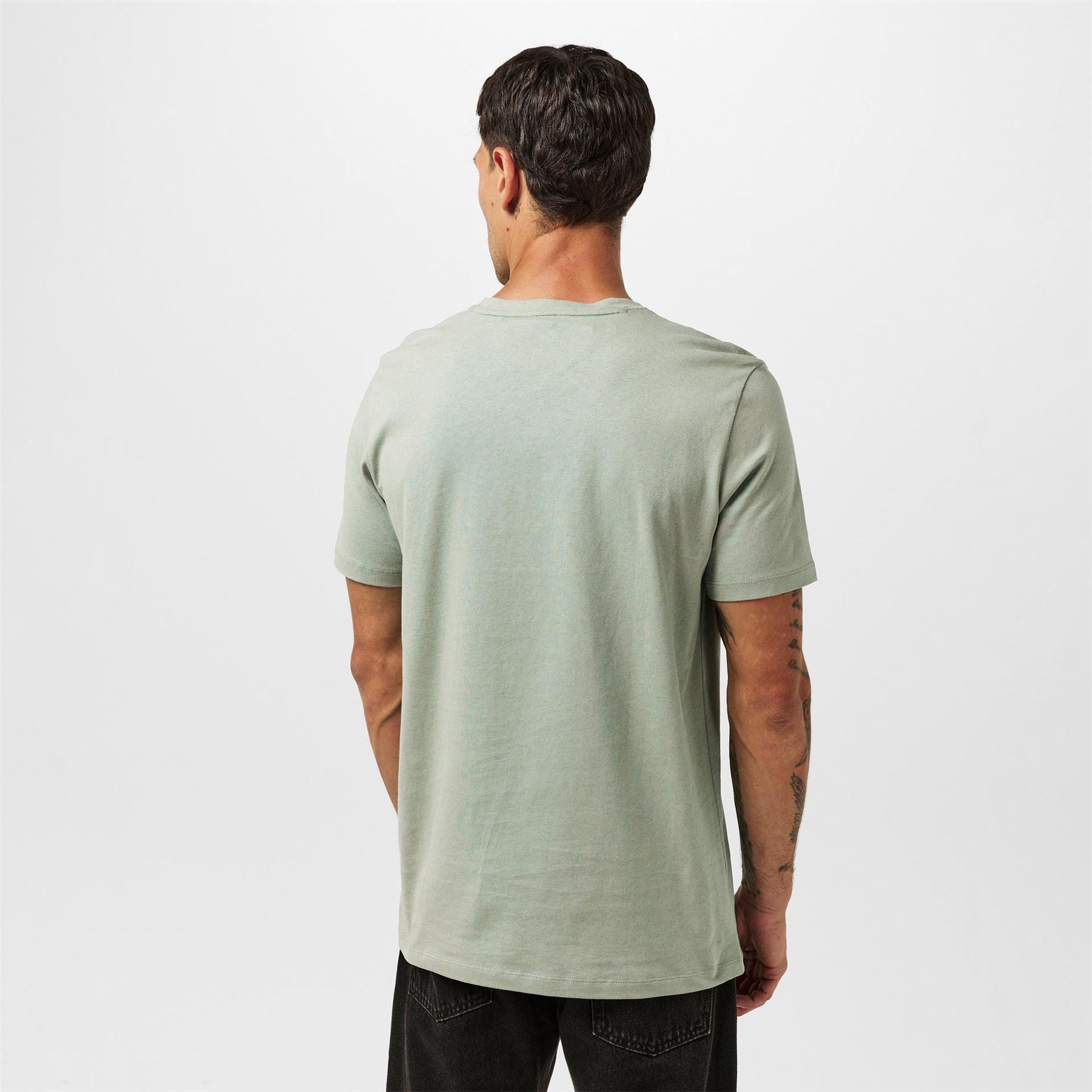 Boss BOSS ORANGE Tales T Shirt with Logo Patch Premium Cotton
