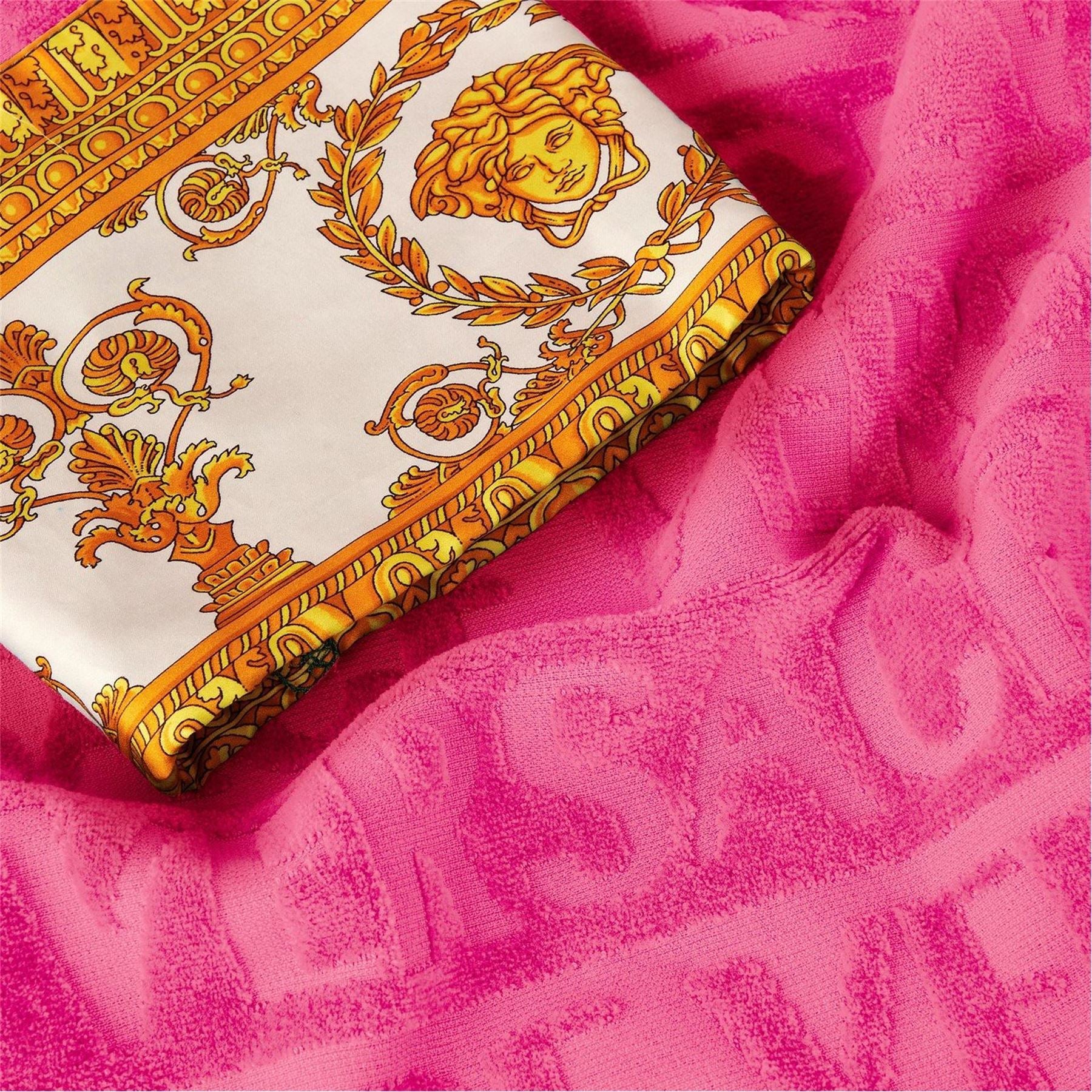 Versace Home Short Baroque Hooded Robe