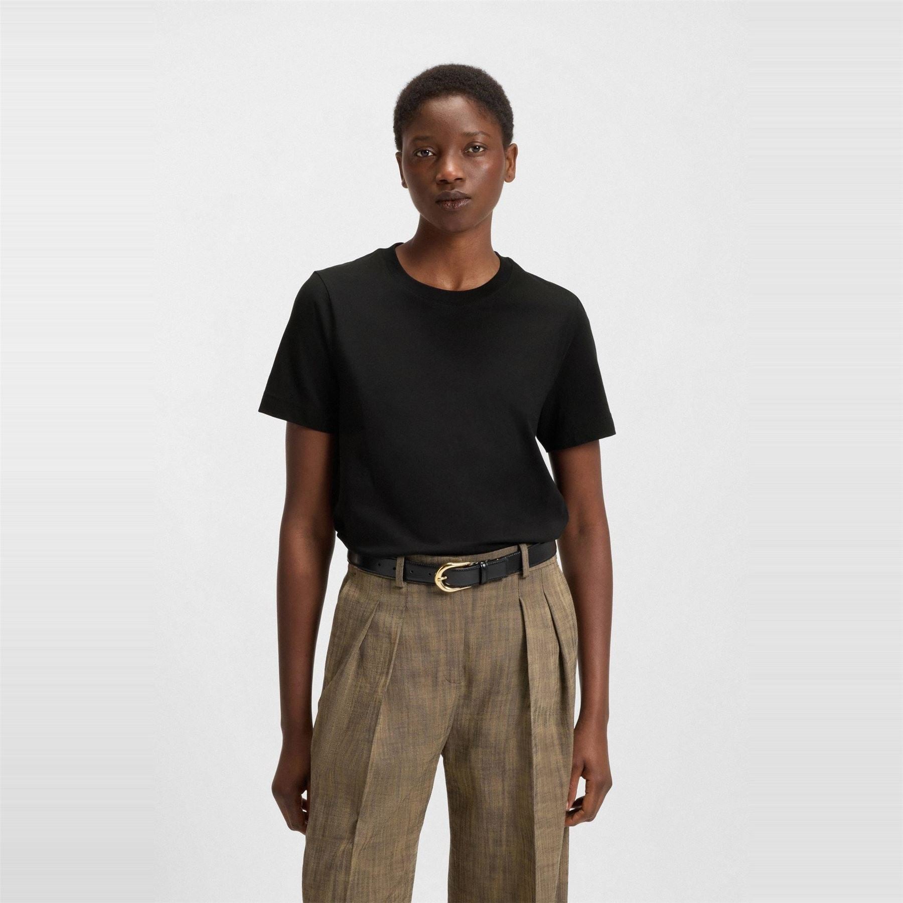 Boss Crew Neck Short Sleeve Regular Fit T-Shirt