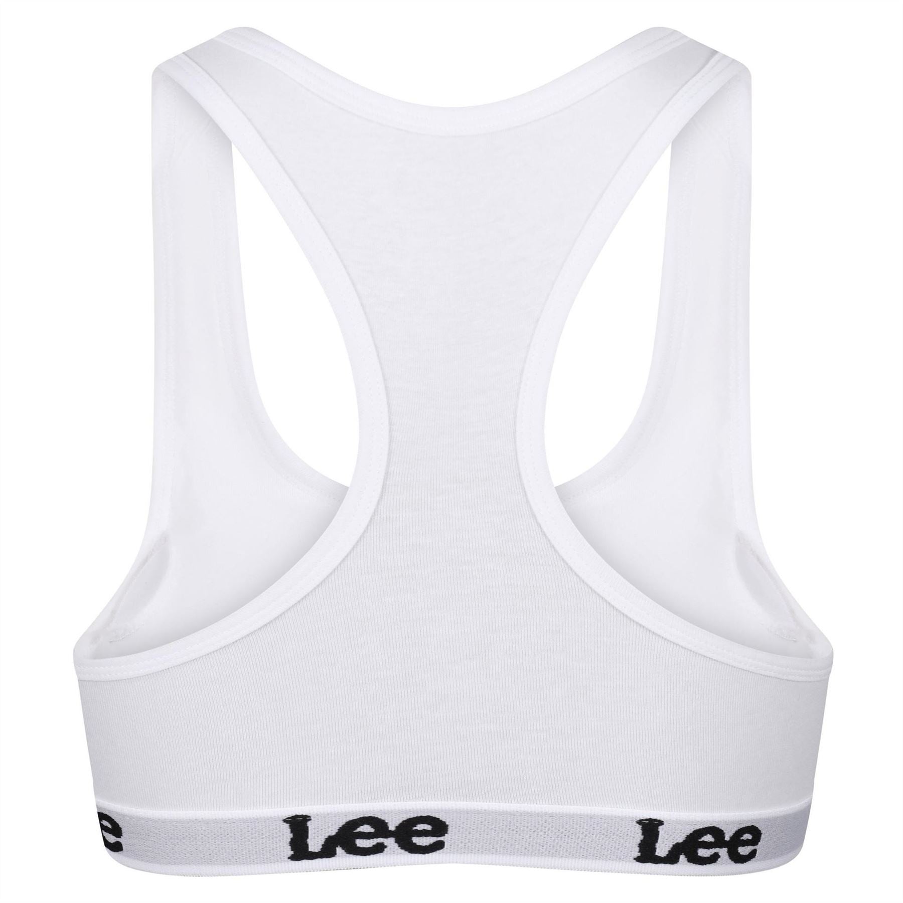 Lee Diana Cropped Scoop Neck Snug Fit Bra