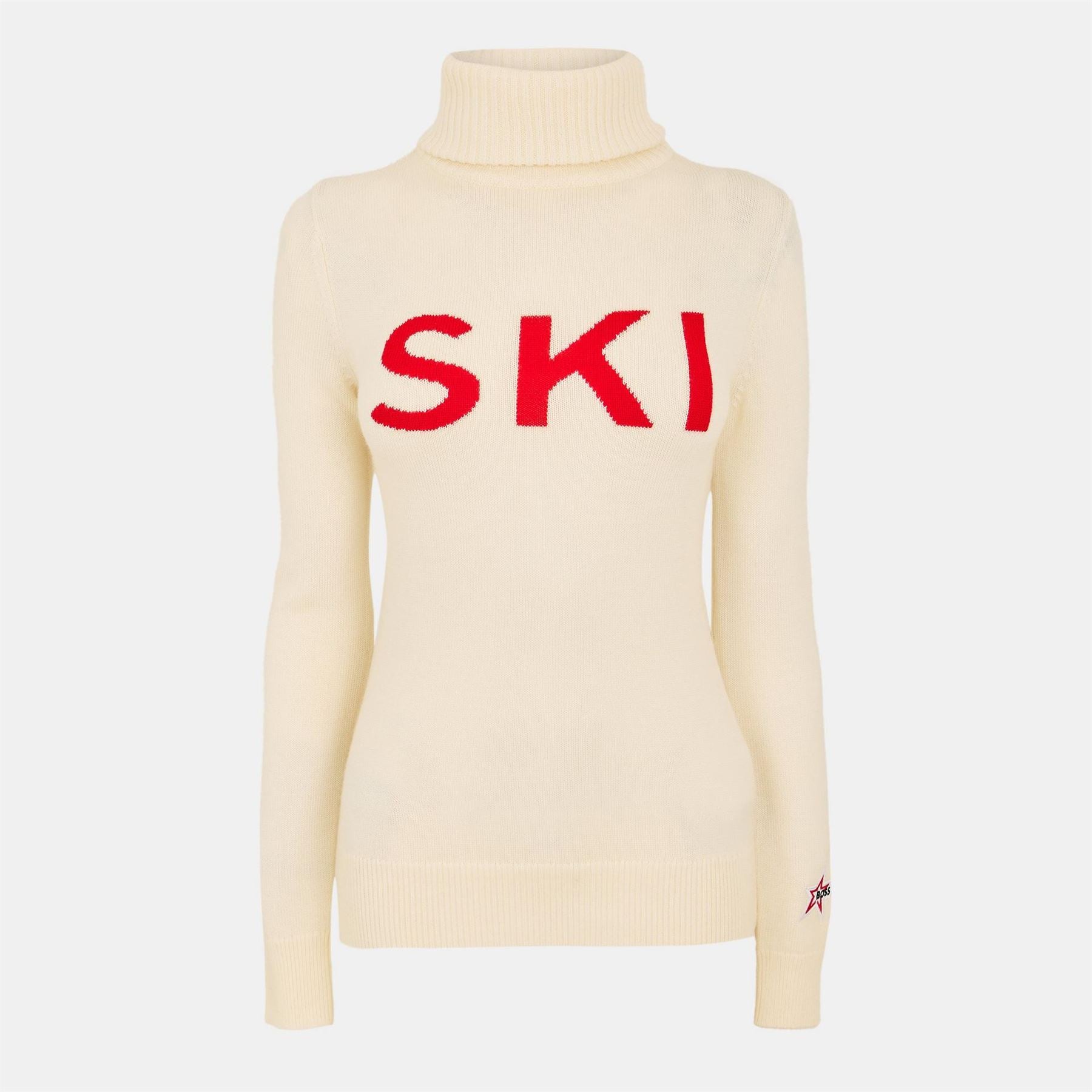 Boss Turtleneck Long Sleeve Regular Fit Sweater