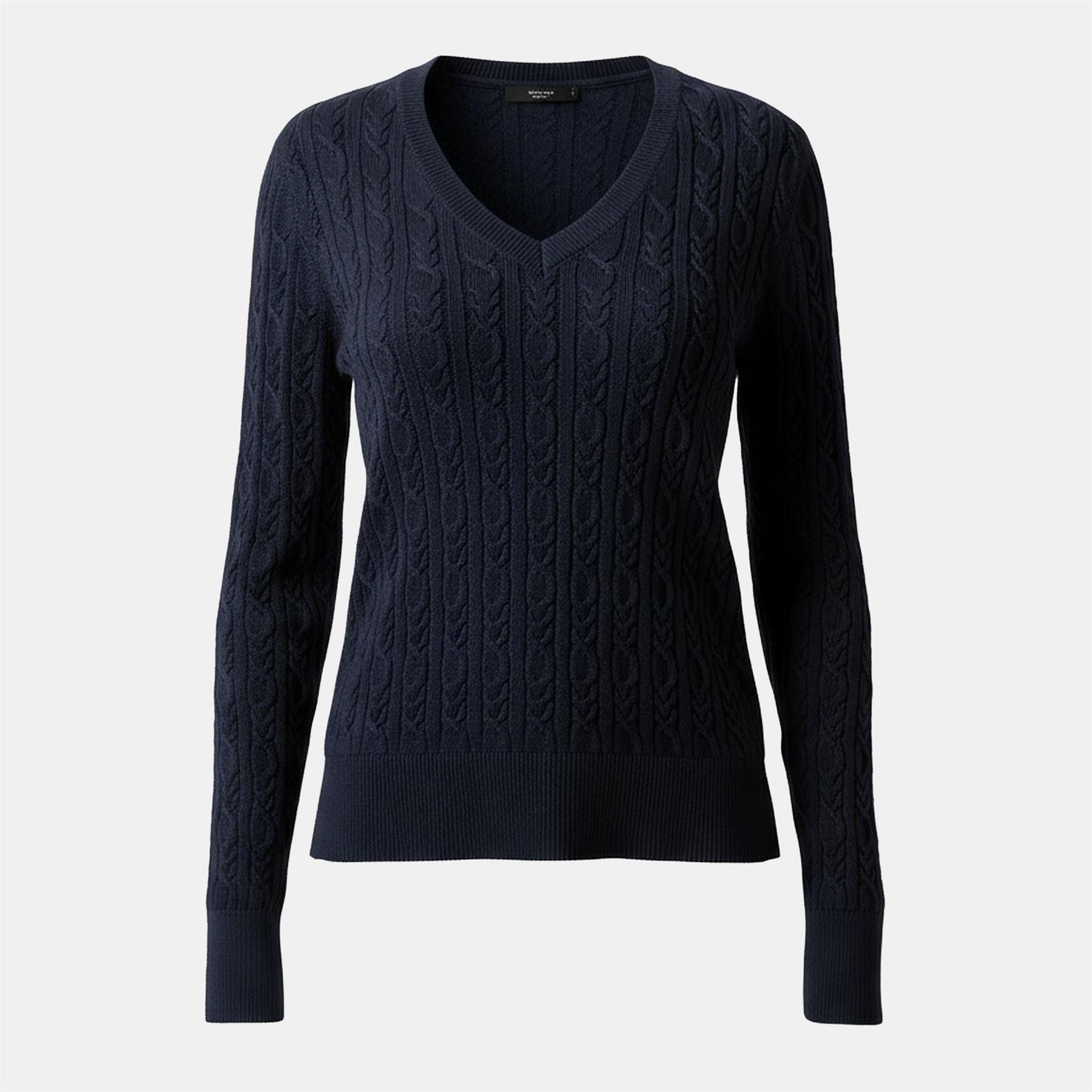 Barbour V Neck Knit