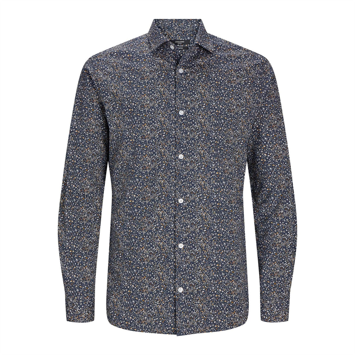 Jack and Jones All Over Print Slim Fit Dress Shirt